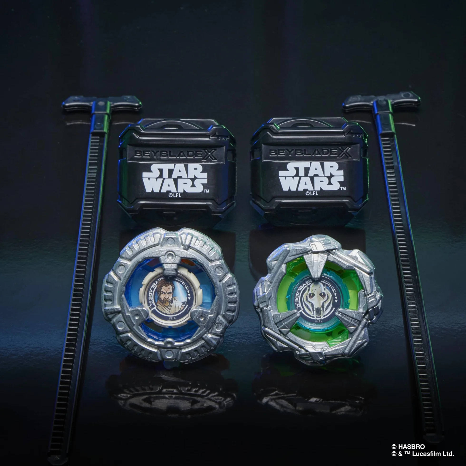 Beyblade X i Gwiezdne wojny Collab, Obi-Wan Kenobi 4-60P kontra General Grievous 3-80HN
