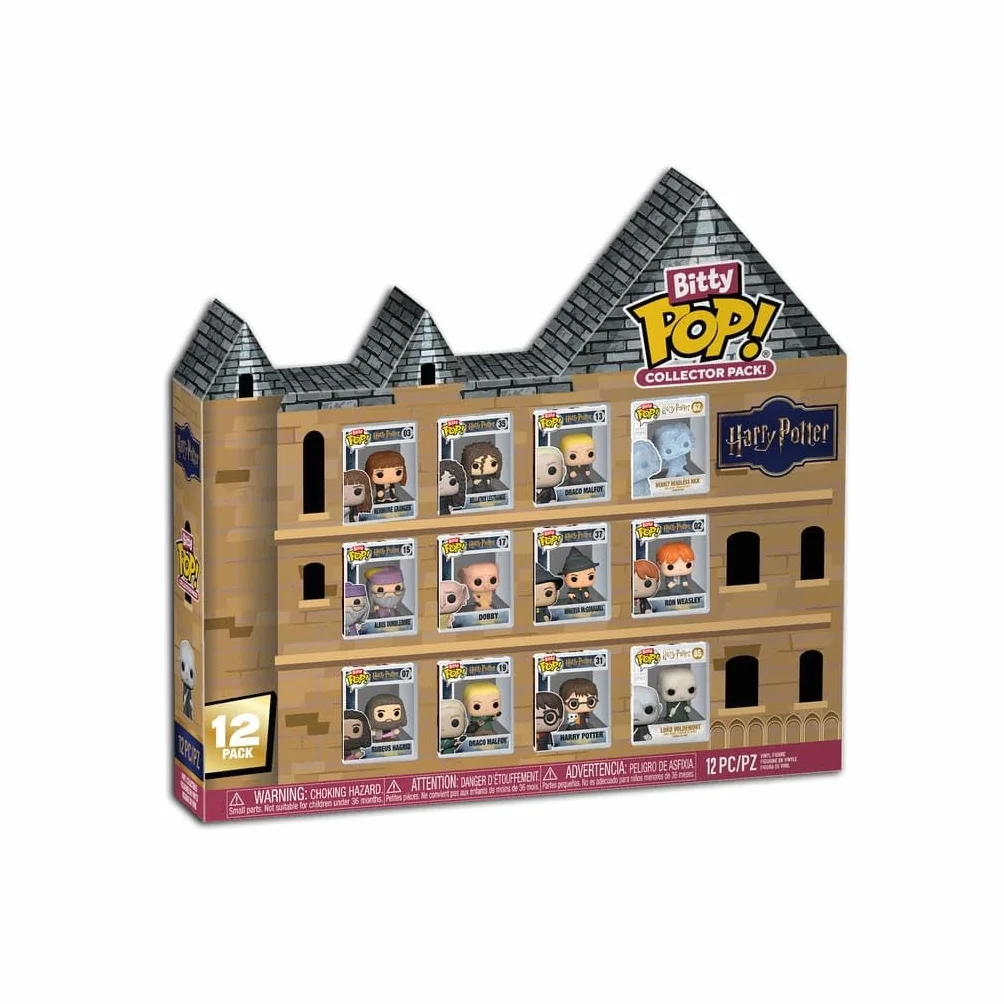 Funko Bitty Pop! Harry Potter - Zestaw 12 miniaturowych figurek do kolekcjonowania - miniaturowe zabawki - pomysł na prezent