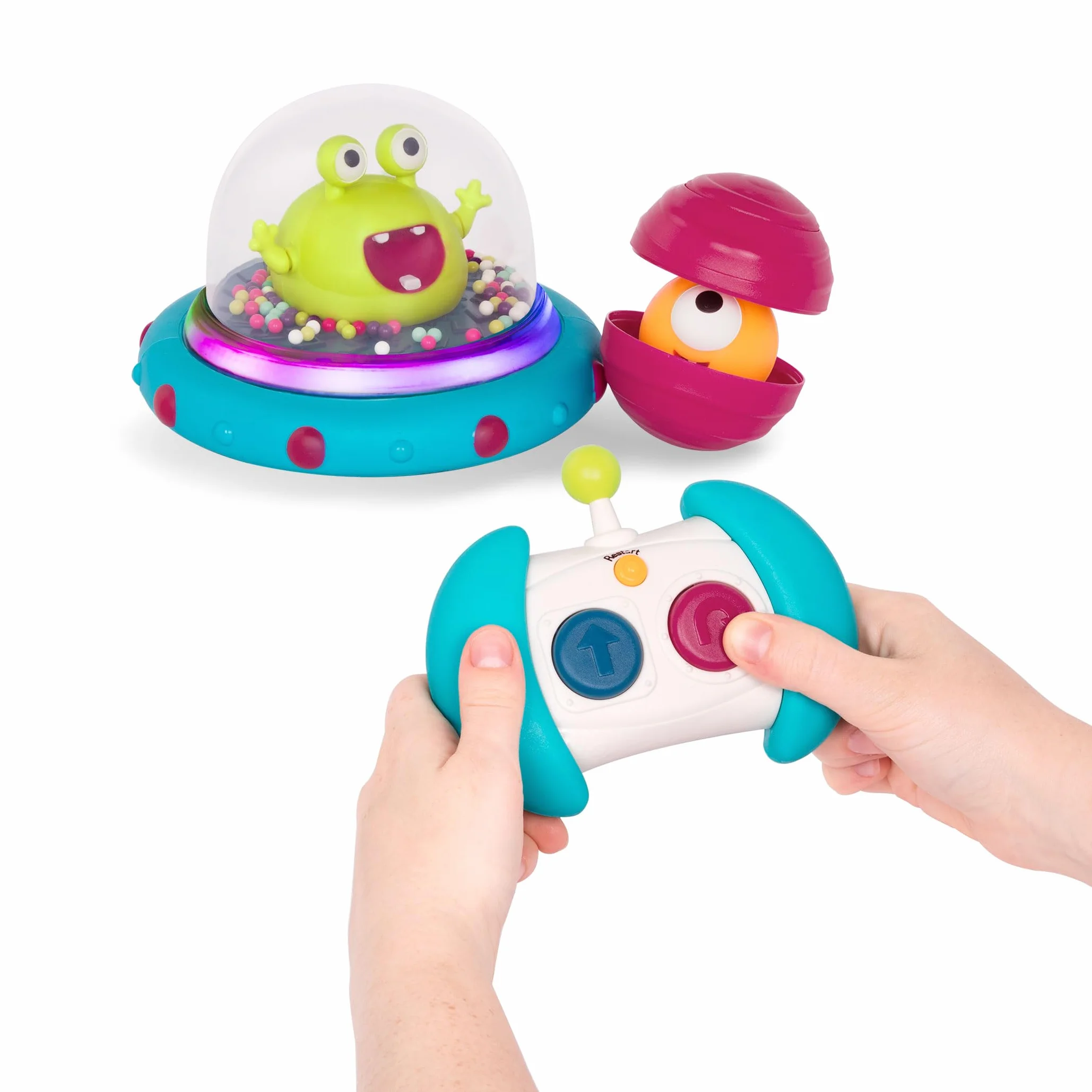 B. Toys Marky Mars-Light-Up prosty pilot zdalnego sterowania dla małych dzieci z obcymi kierowcami