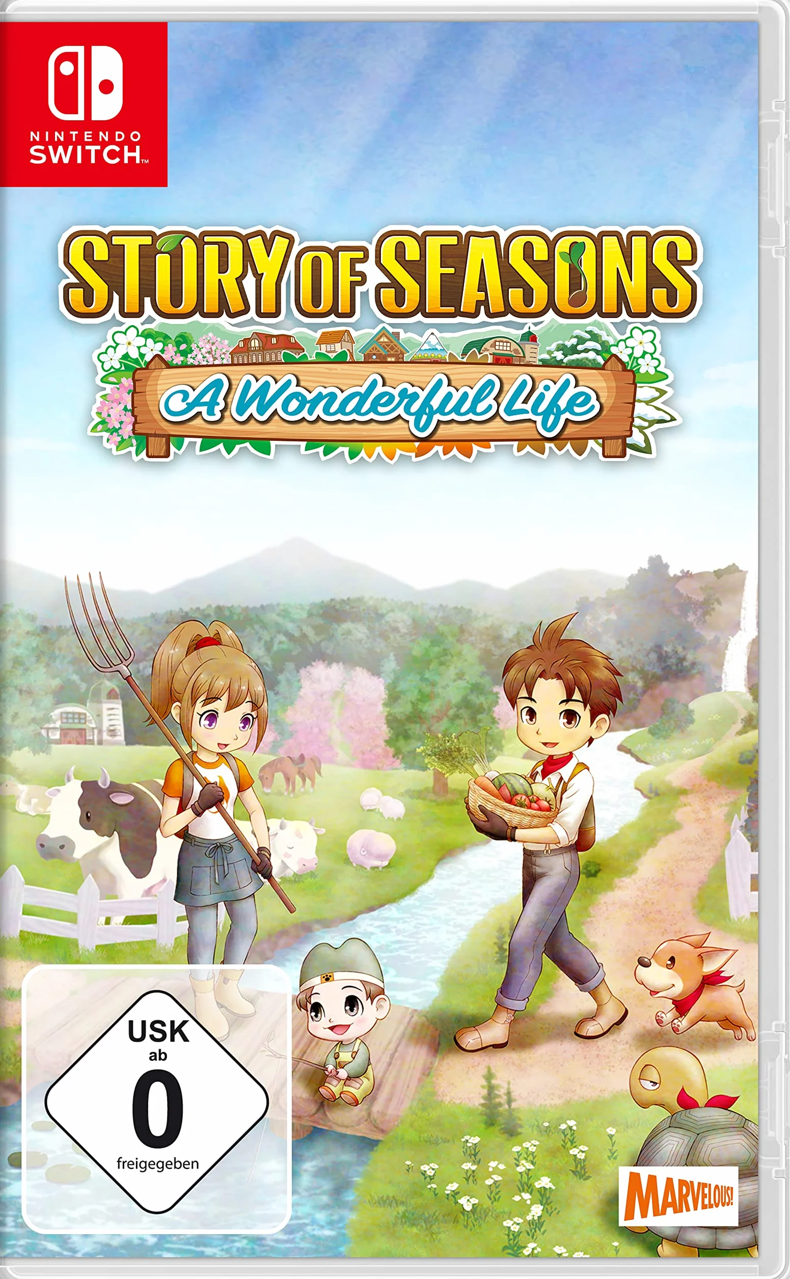 Wild River Historia pór roku: A Wonderful Life - [Switch]