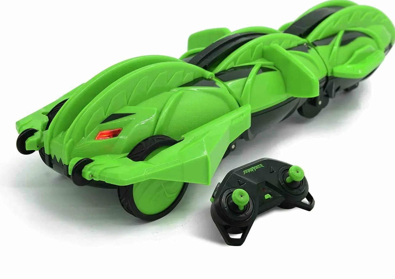 Feature RC TERRASECT - STWORZENIE -Zabawka sterowana radiowo do pomieszczeń i na zewnątrz z możliwością obrotu o 360° z efektami świetlnymi i zasięgiem 40 m - Zabawki dla dzieci od 8 lat