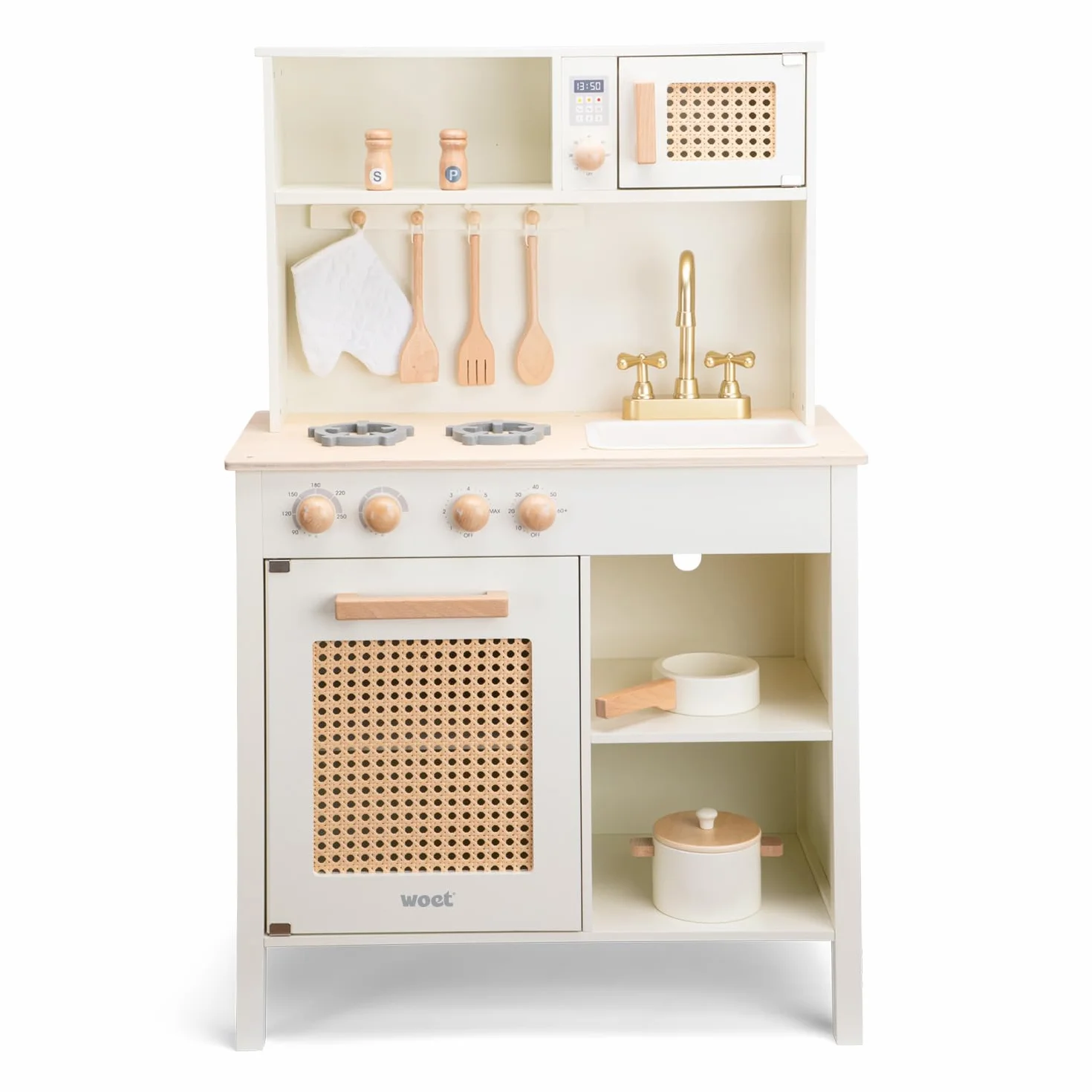 New Classic Toys Drewniana kuchnia do zabawy - rattan