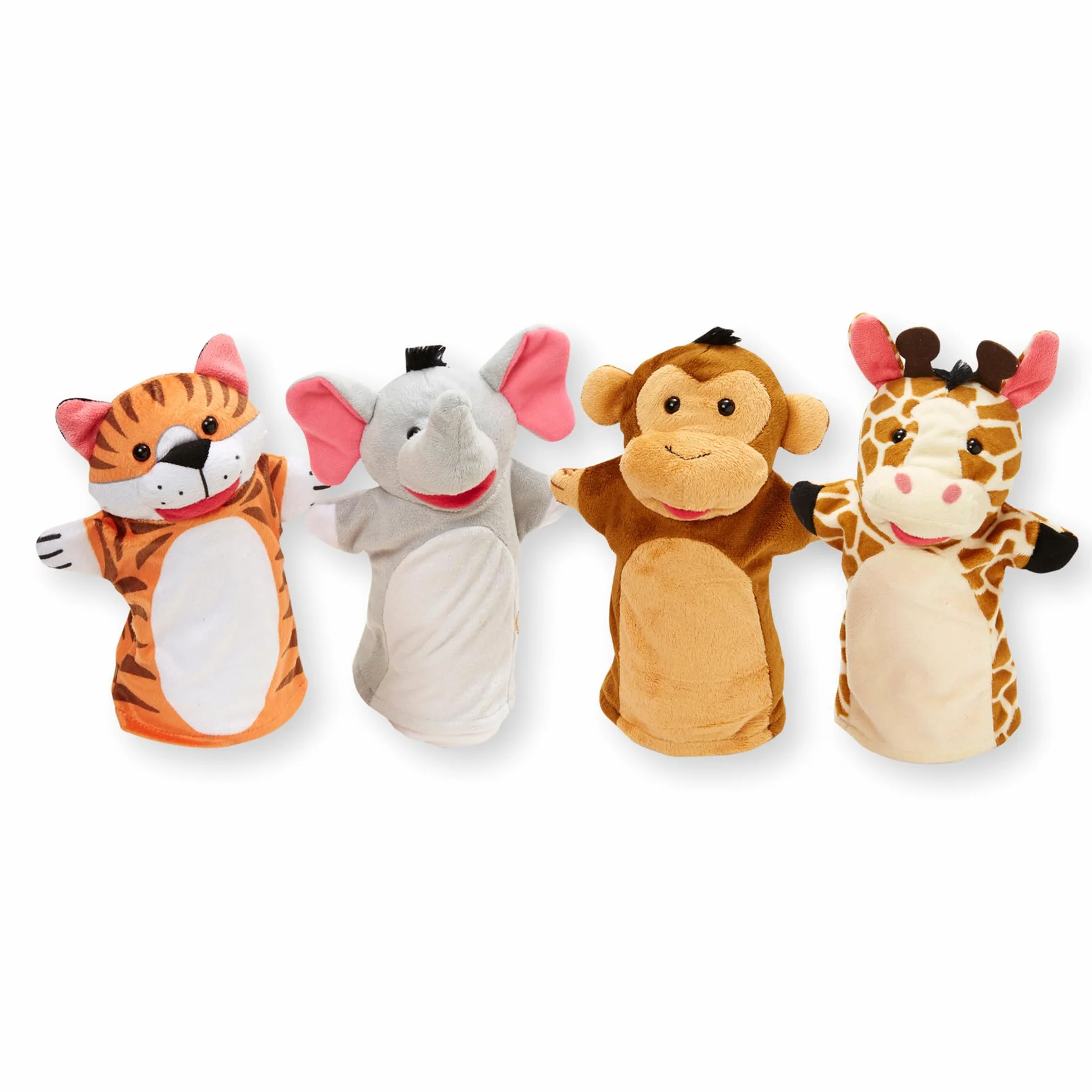 Melissa & Doug – pacynki z motywem zoo | pacynki i teatrzyki | pluszak | 2+ | prezent dla chłopca lub dziewczynki