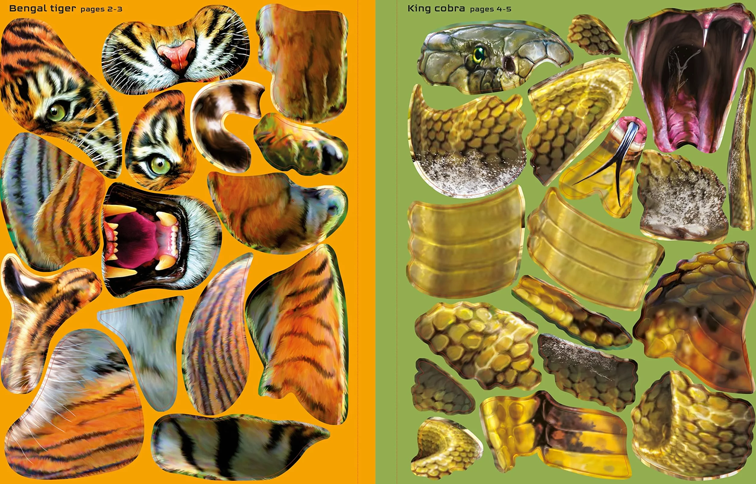 Build Your Own Deadly Animals (Build Your Own Sticker Book): 1