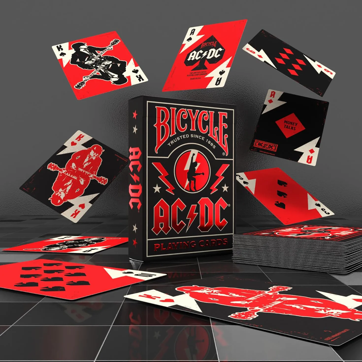 Bicycle ACDC (Designer Spielkarten, Poker, Skat...)