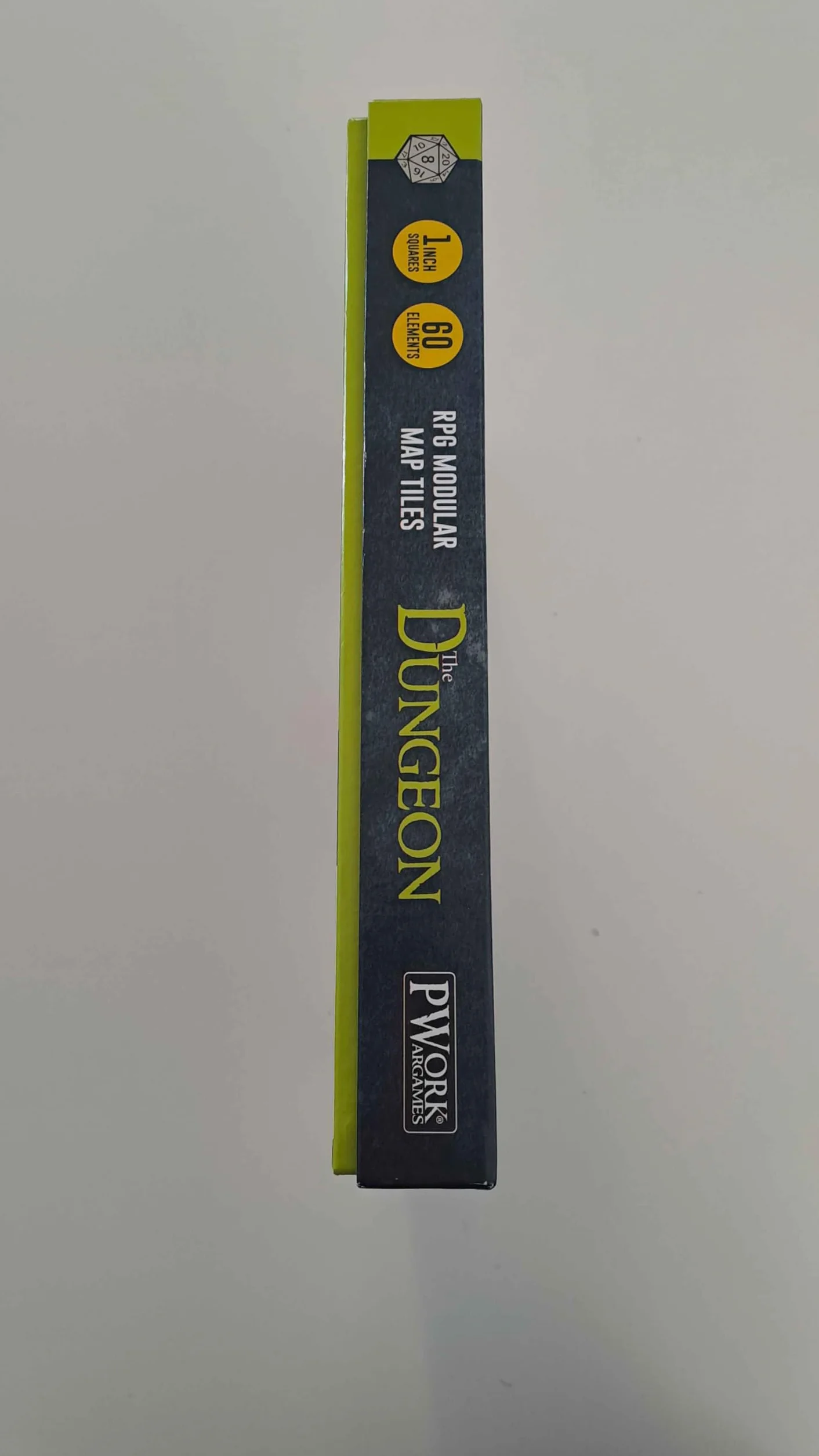 The Dungeon RPG modułowe płytki mapowe, dwustronne płytki kartonowe