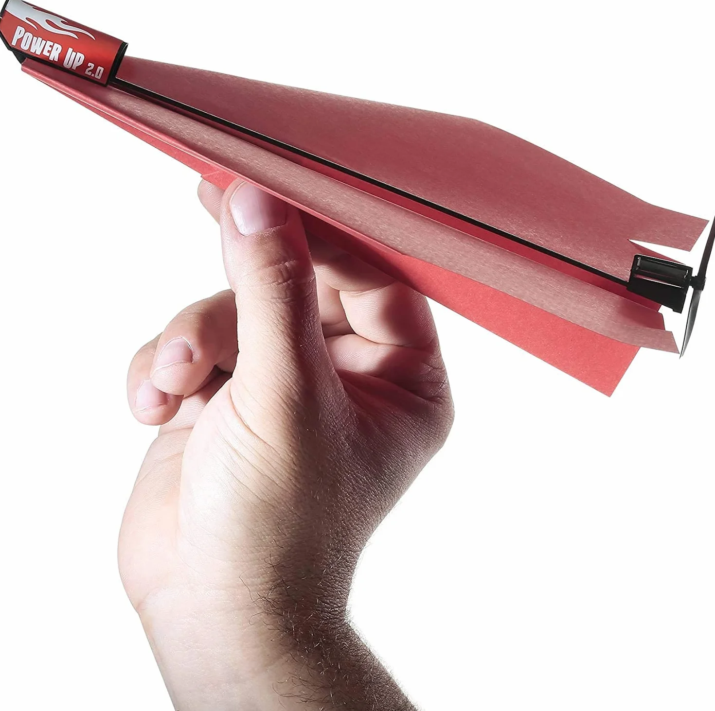 POWERUP Zestaw do konwersji papierowego samolotu 2.0, silnik elektryczny do samolotów papierowych DIY, latanie dłużej i dalej, idealny dla dzieci i dorosłych, gotowe do użycia zestawy silników