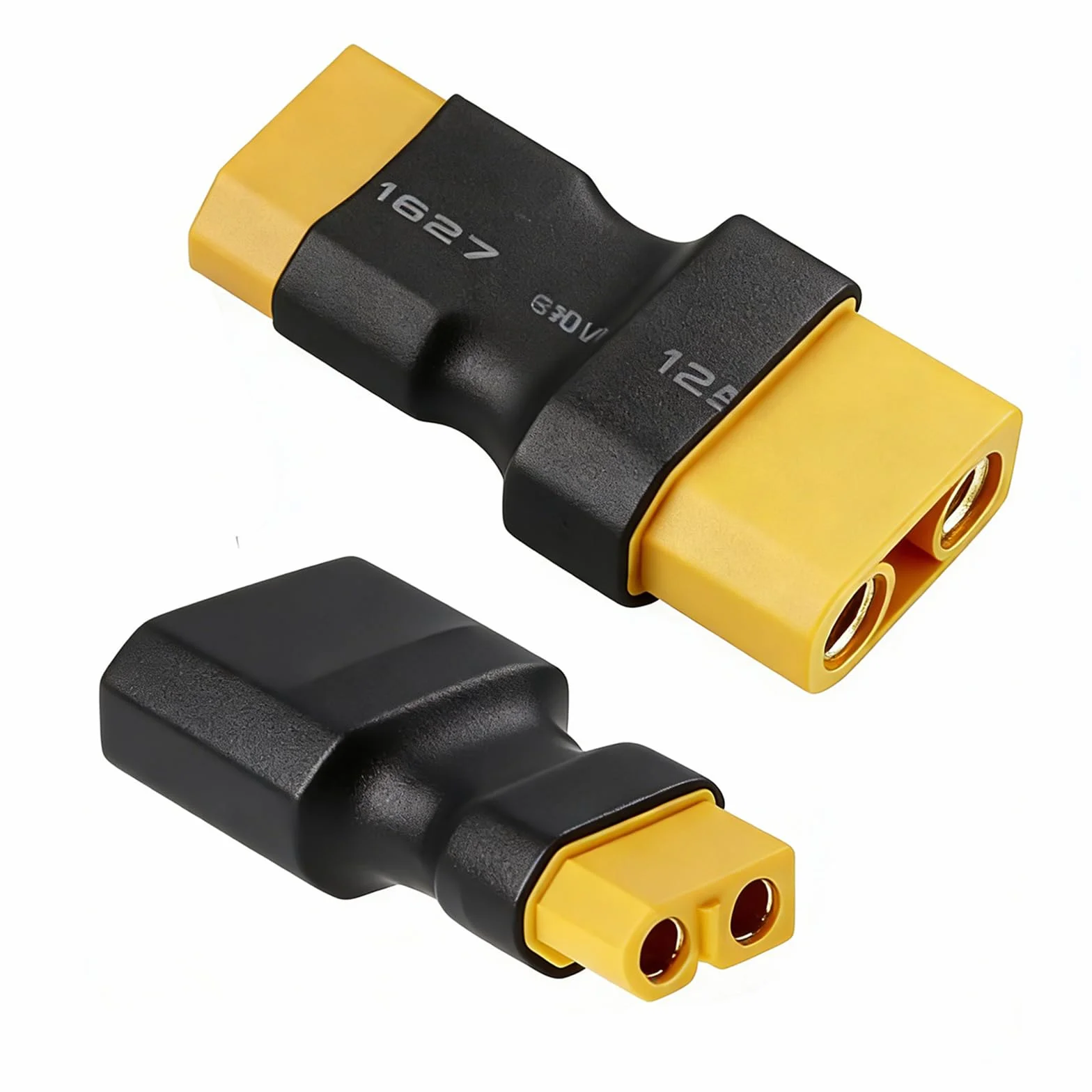 Powice 2 sztuki XT90 do XT60 adapter wtyczki, XT90 wtyczka do gniazda XT60