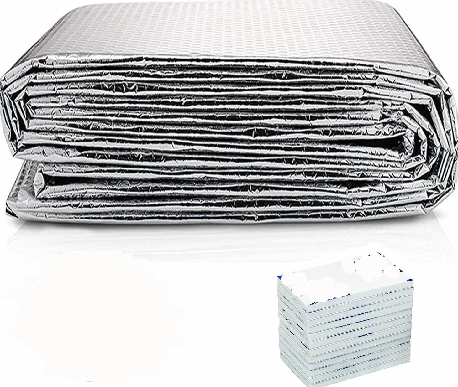 Folia izolacyjna Rolka 0,6 m x 5 m, 3 mm grubości, panele odblaskowe grzejnika, podwójna izolacja aluminiowa, radiator odblaskowy płyty, oszczędność energii i pieniędzy