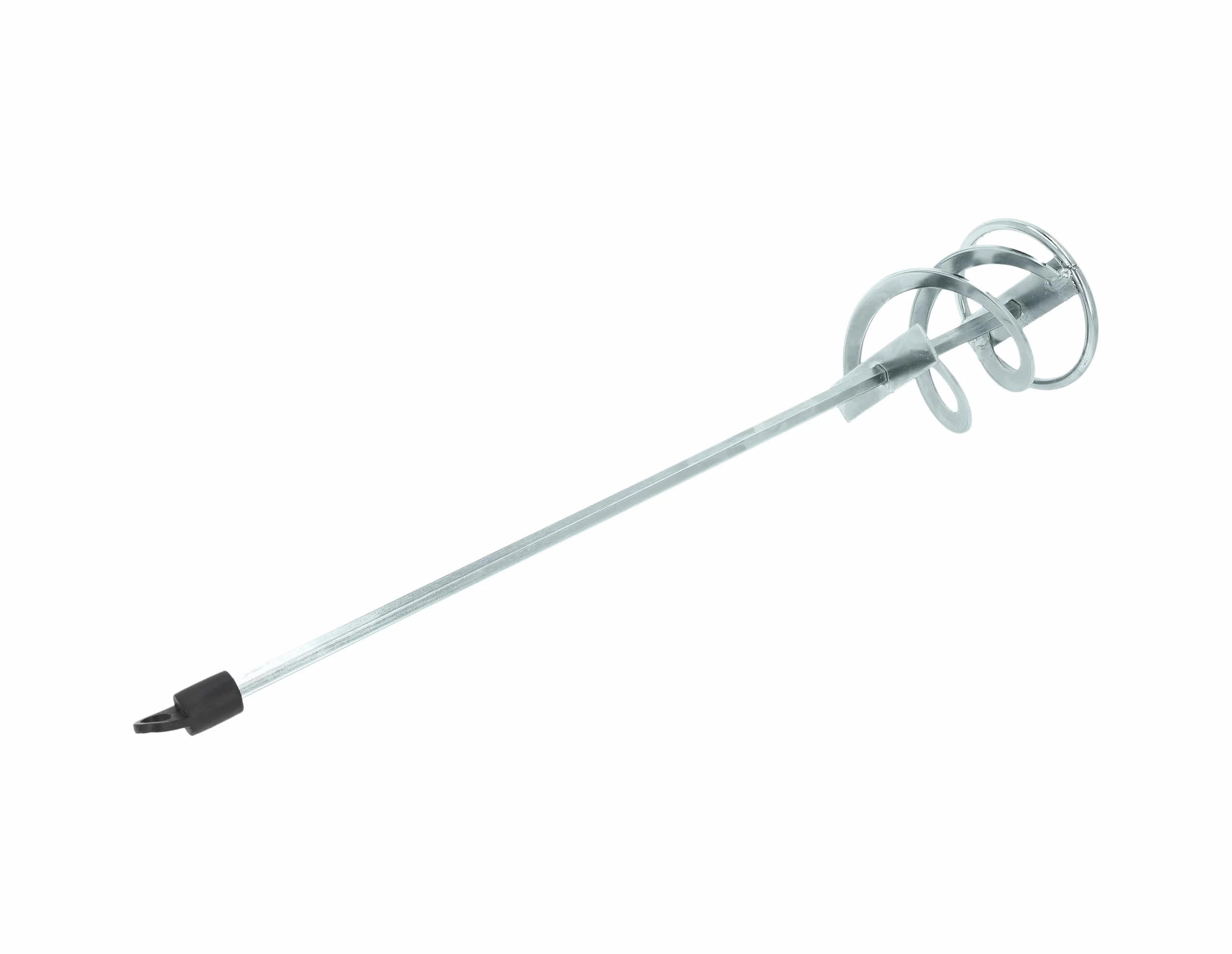 Hardy Working Tools Mieszadło budowlane 80 mm x 400 mm, mieszacz budowlany z uchwytem 8 mm, mieszadło malarskie i czyszczące, ze stali ocynkowanej