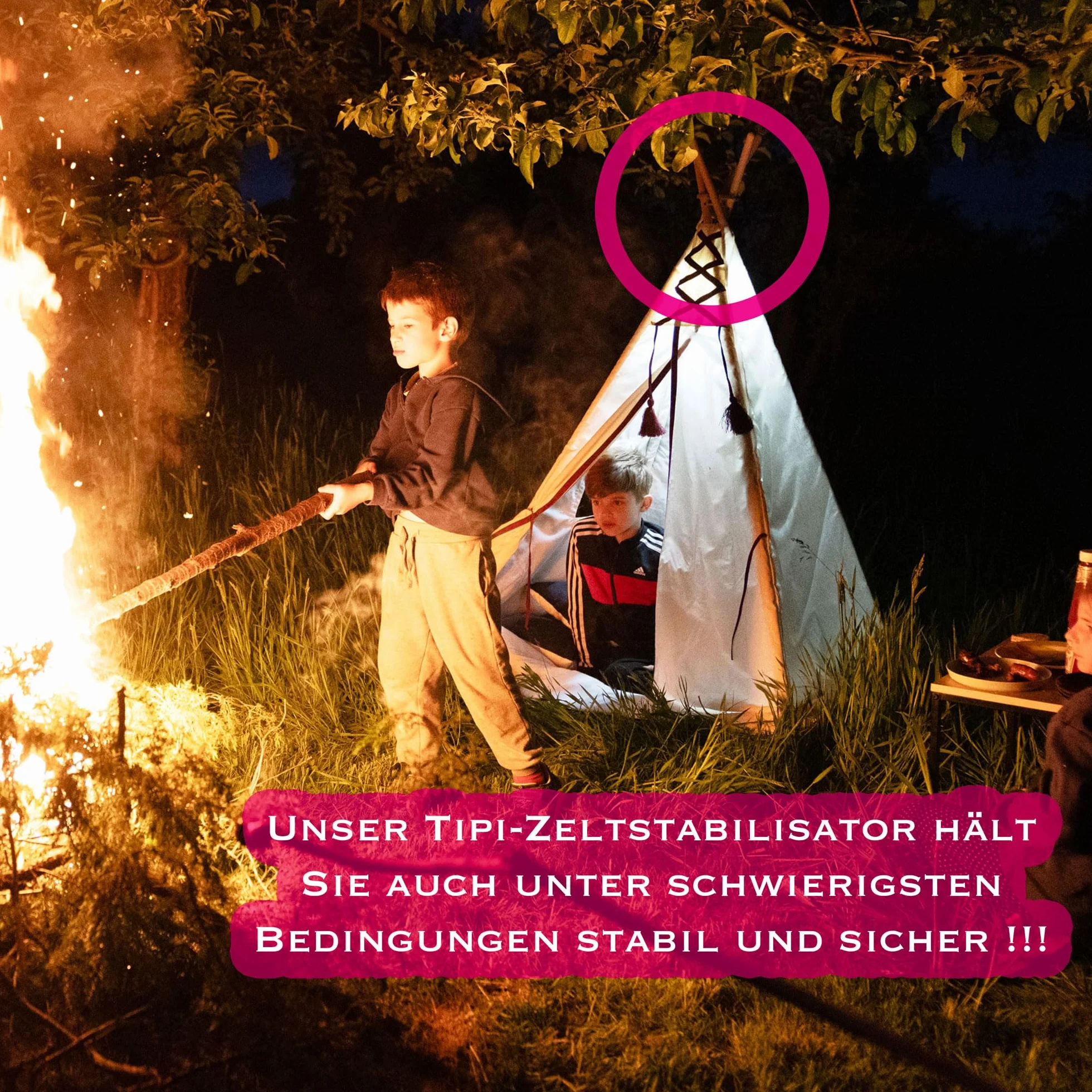 PaLulli Stabilizator Tipi - System Blokujący i Stabilizujący, zestaw narzędzi do herbaty