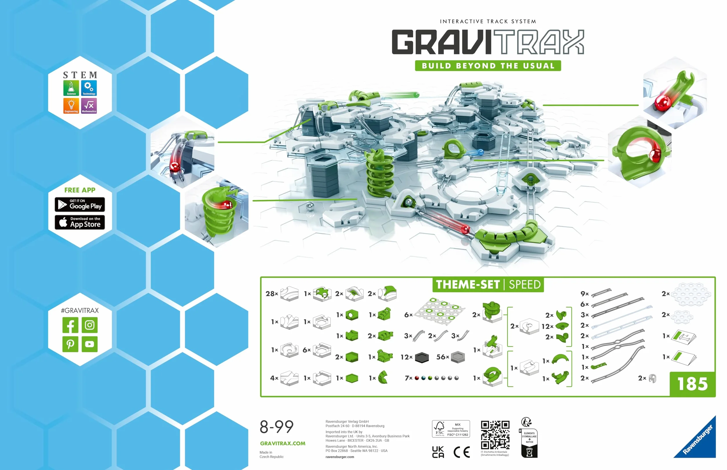 Gravitrax Zestaw Startowy Speed