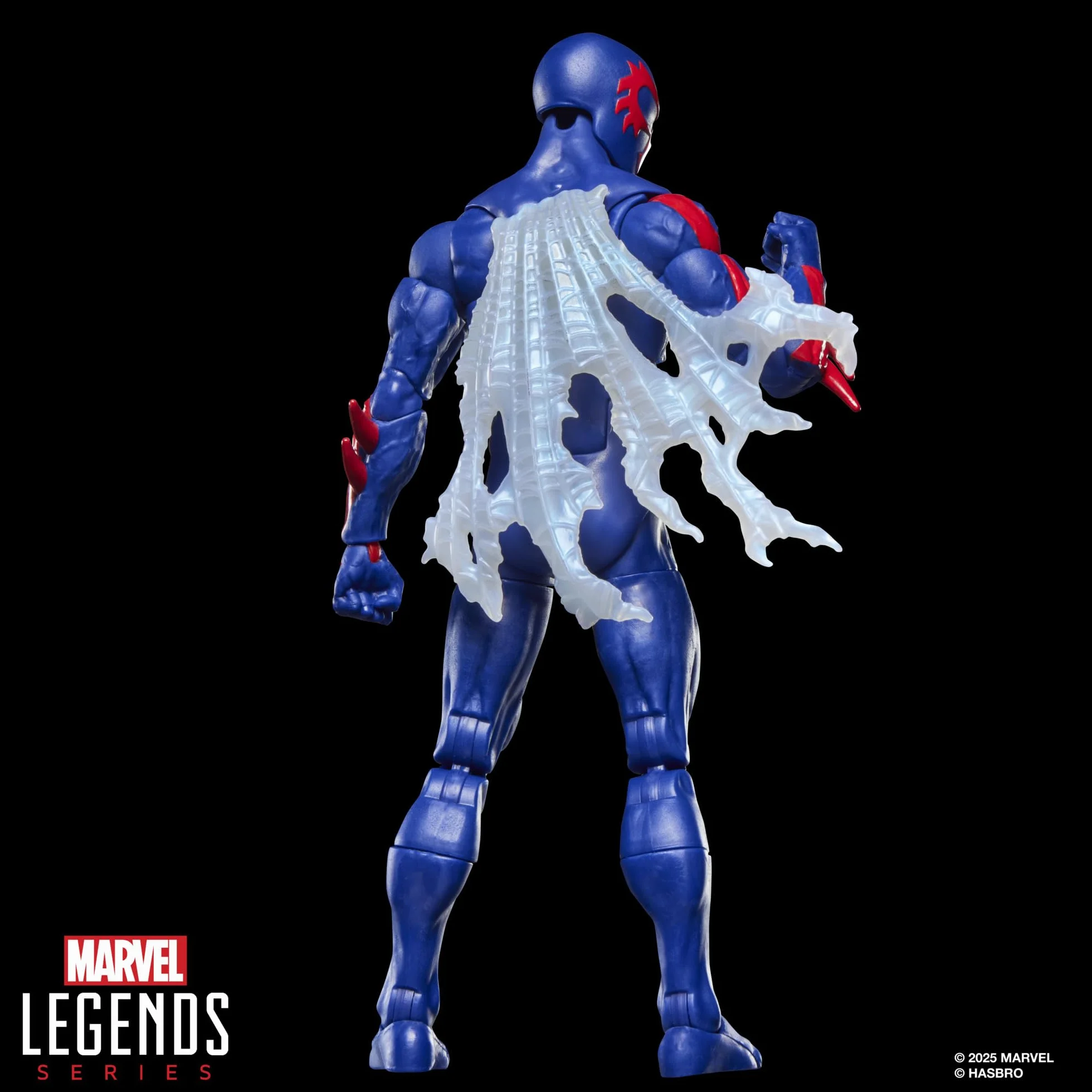 Spider-Man 2099 z serii Marvel Legends, 15-centymetrowa figurka kolekcjonerska z komiksów z kartą retro
