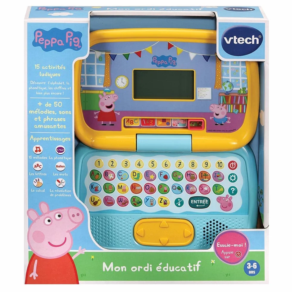 VTech Peppa Pig Komputer Dziecko Wielokolorowy