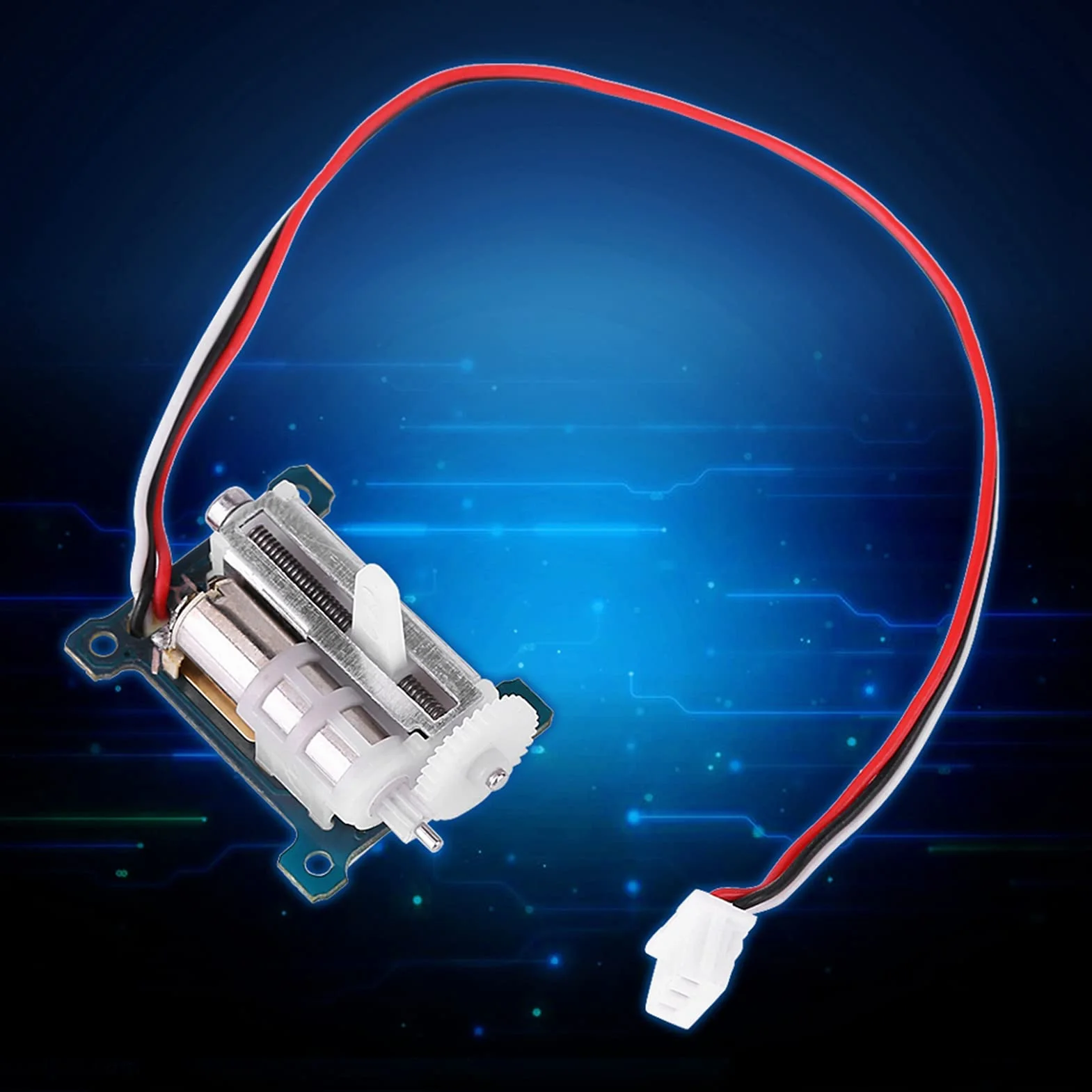 Serwo Liniowe Micro 1.5g, Cyfrowy Analogowy, 3.7V-5V, Siłownik Liniowy do Modeli Samolotów RC i Pojazdów, 15x20mm