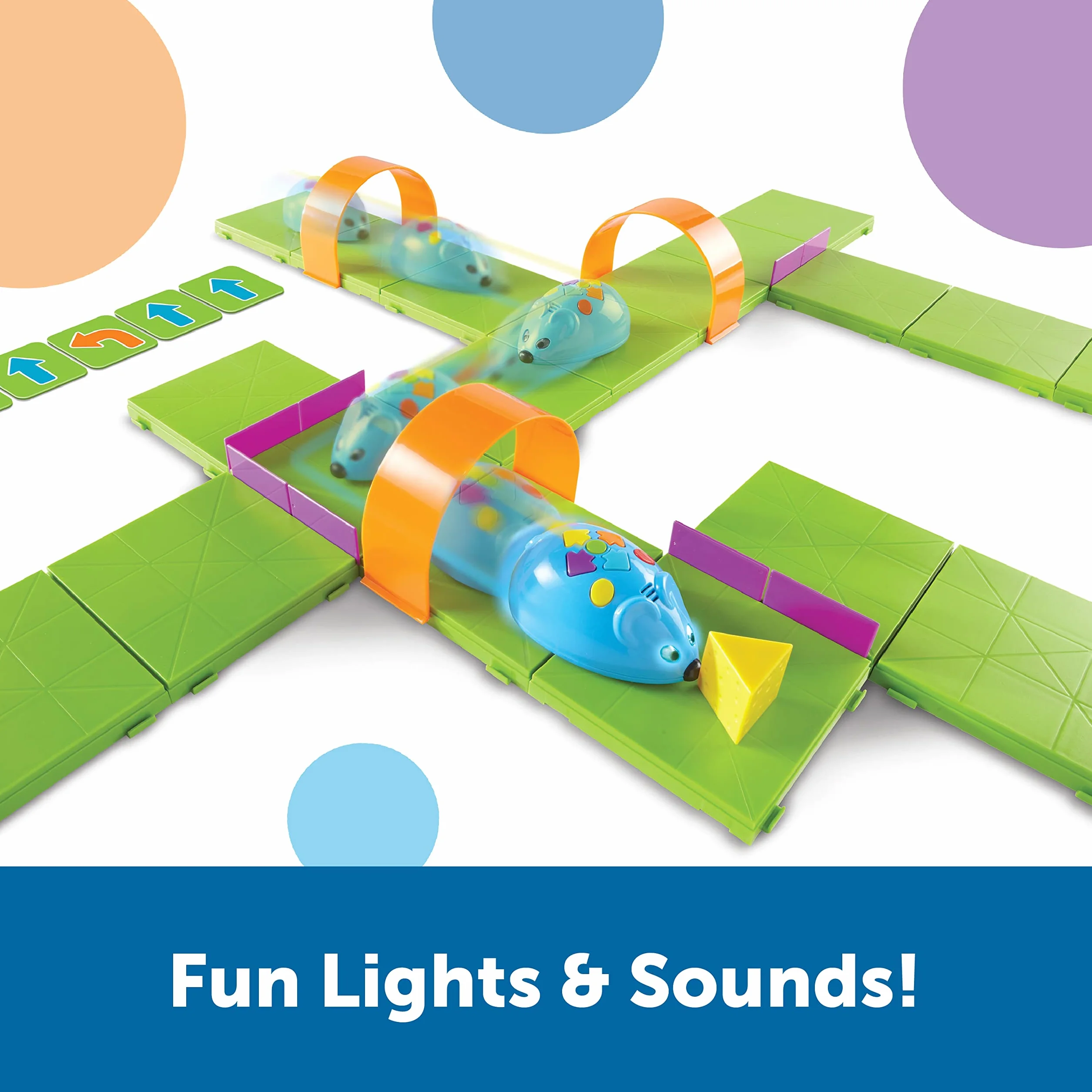 Learning Resources Code & Go Robot Mysz Aktywność 83-Kawałek Zestaw