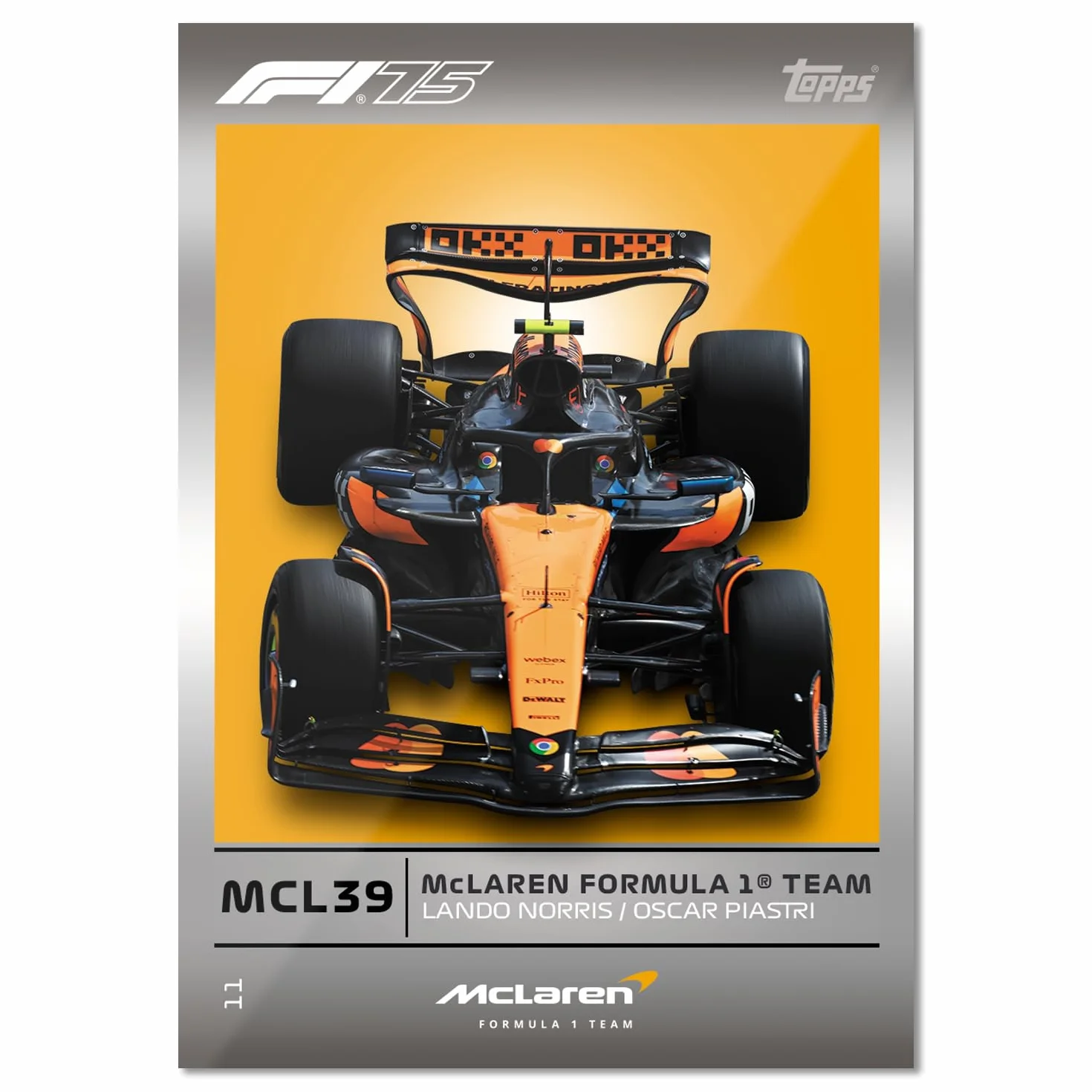 Topps Turbo Attax Formula 1 2025 Mega puszka Shakedown 66 kart LE Ekskluzywne