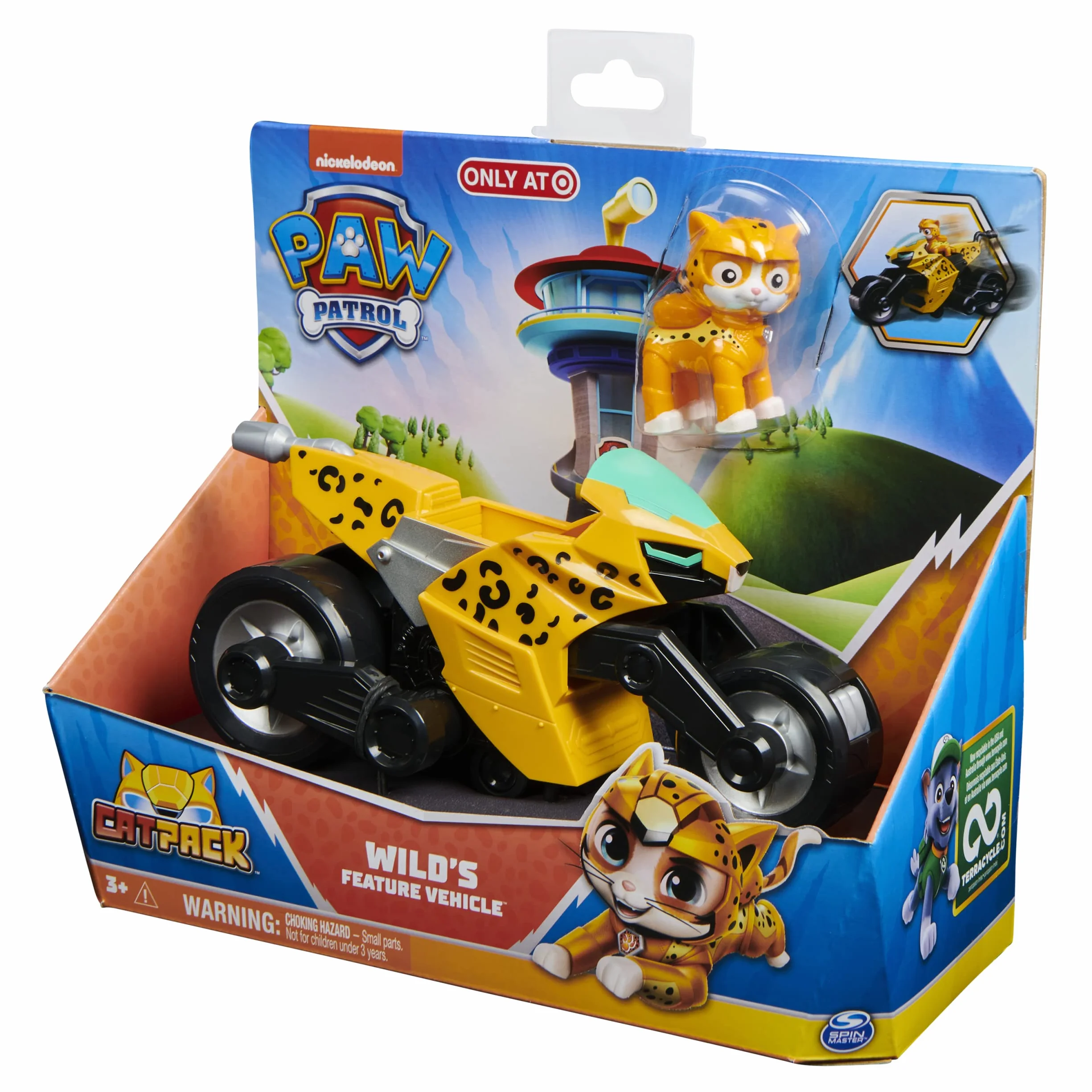 Paw Patrol Cat Pack Feature Temat Pojazd - Wild