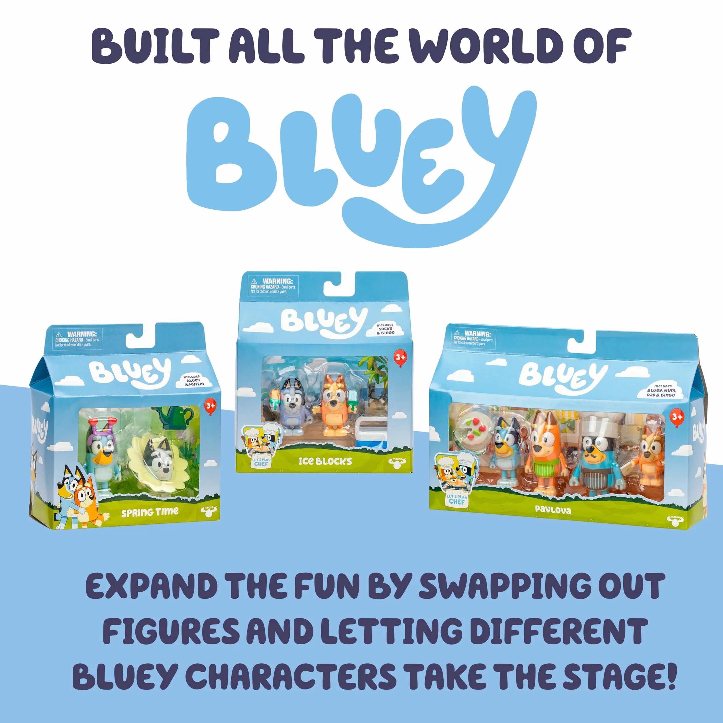 BLUEY MAŁY DOM RODZINNY Z 1FIGURKĄ