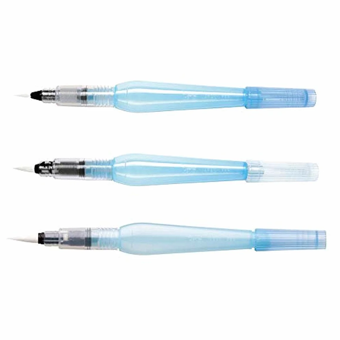 Pentel Arts XFRH-3FMB Blister Szczotki do Wody, Niebieski, 1 Sztuka