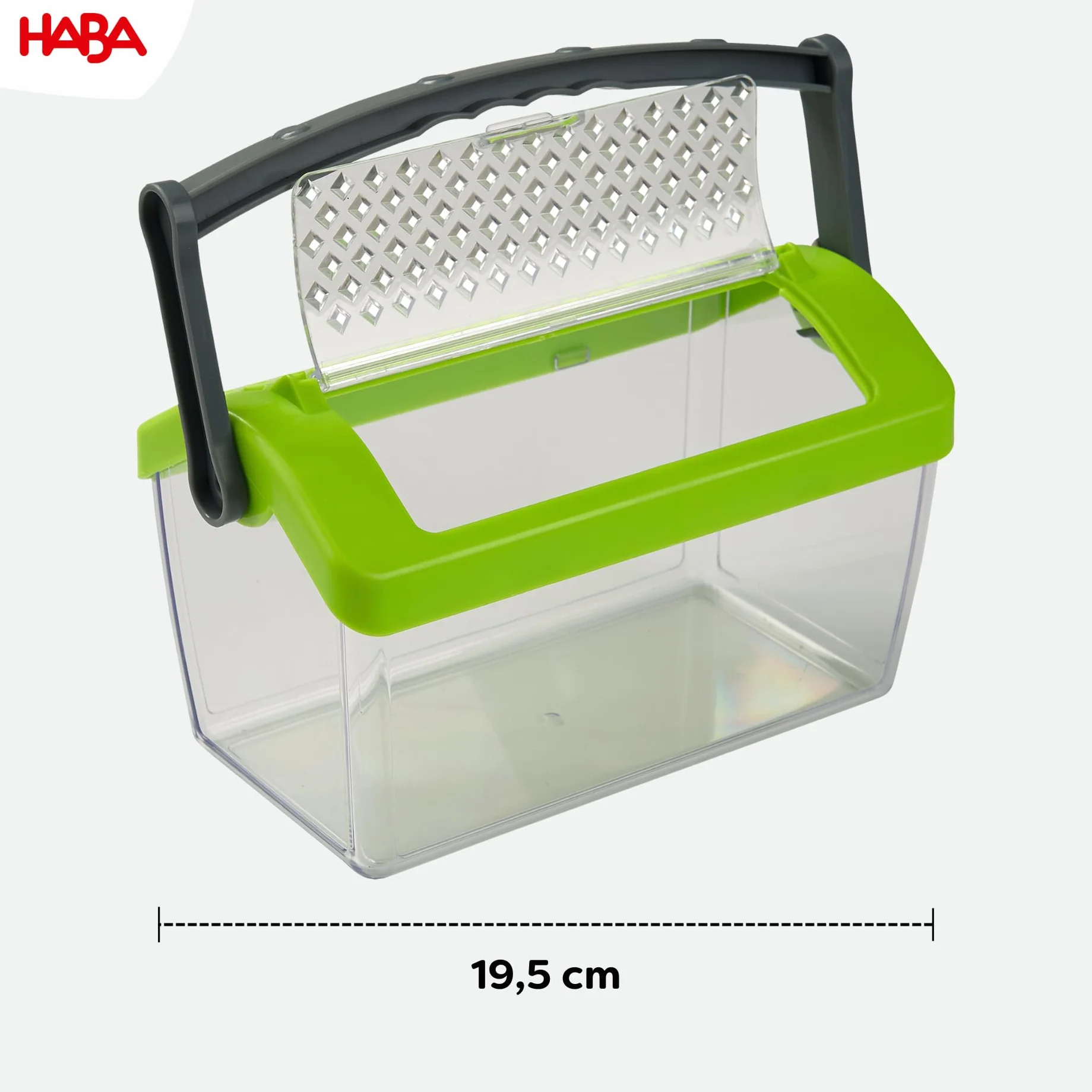 HABA 301513 Terra Kids Insect Box- Heigh 11.5 cm- Comfortable to Hold Carrying Handle