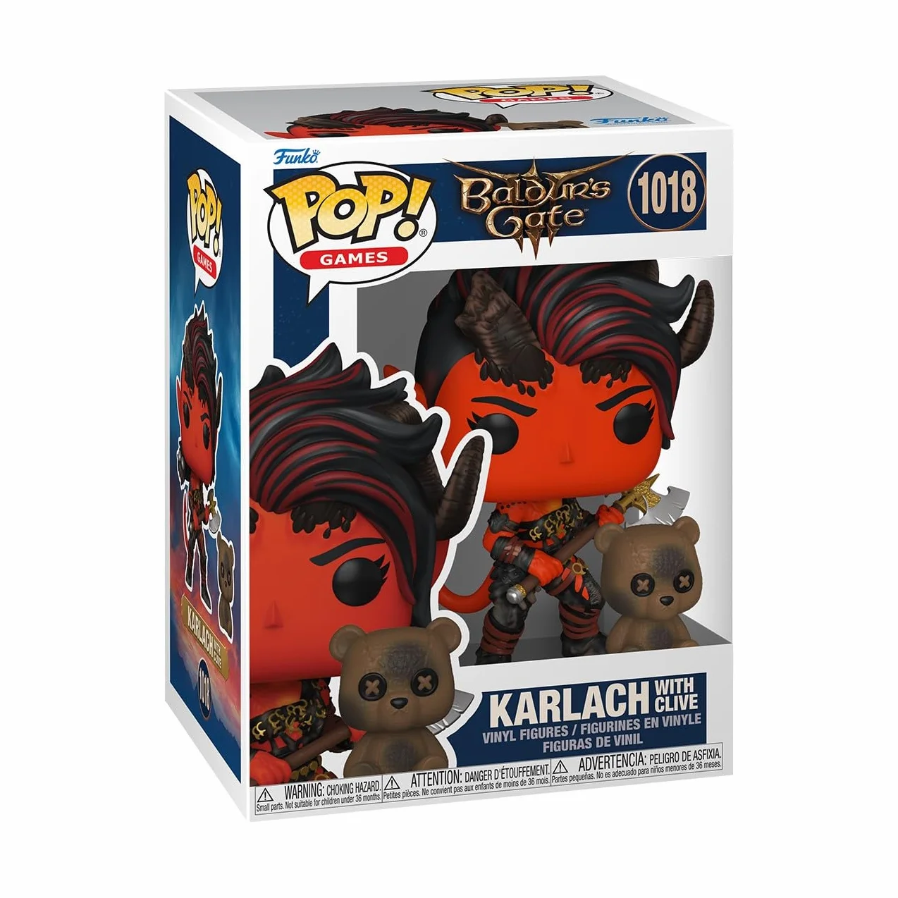 Funko POP & Buddy: Baldur's Gate - Karlach & Clive - Baldur's Gate 3 - kolekcjonerska figurka winylowa - pomysł na prezent - oficjalny towar - dla dzieci i dorosłych - Fani gier wideo