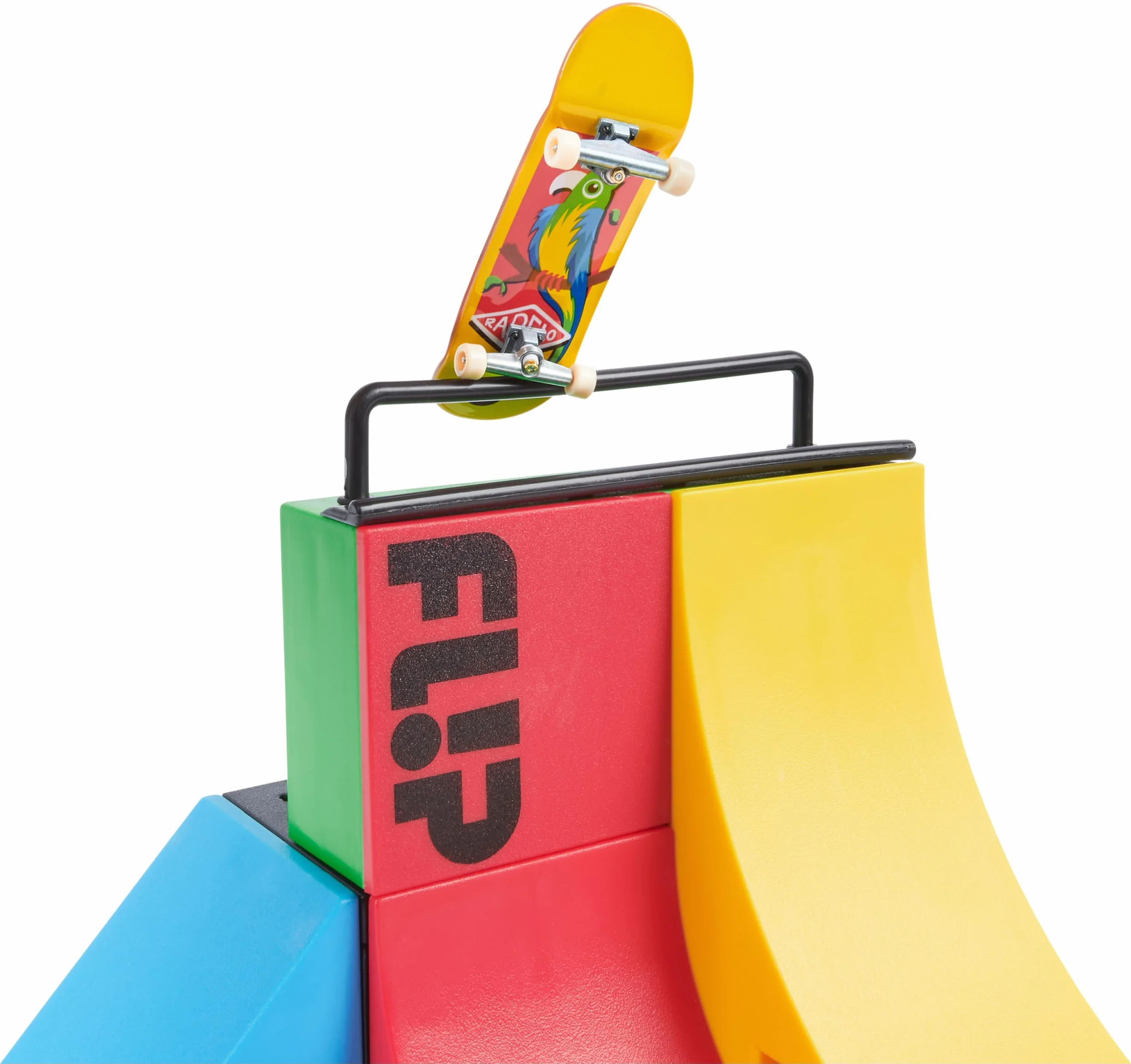 Tech Deck X-Connect zestaw startowy – Competition Wall 2.0 zestaw ramp z autentyczną tablicą na palce marki Flip i akcesoriami, od 6 lat