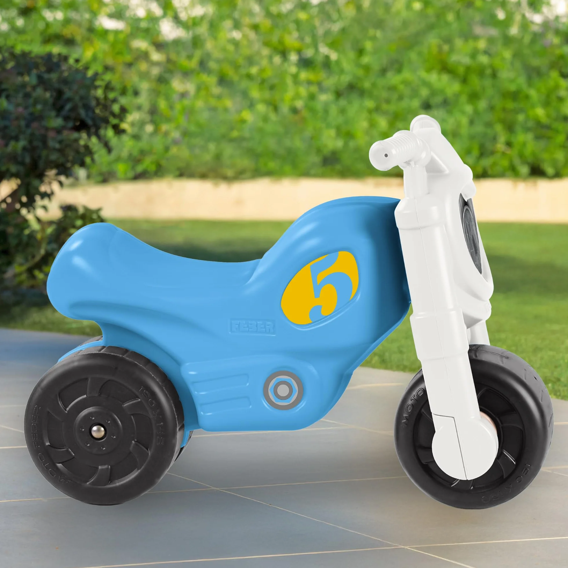 FEBER - Motofeber Dream, Motocykl w kształcie motocykla i zabawne, stabilne i bezpieczne, rozwój chłopców i dziewcząt w wieku od 18 miesięcy do 3 lat, słynny (FED39000)