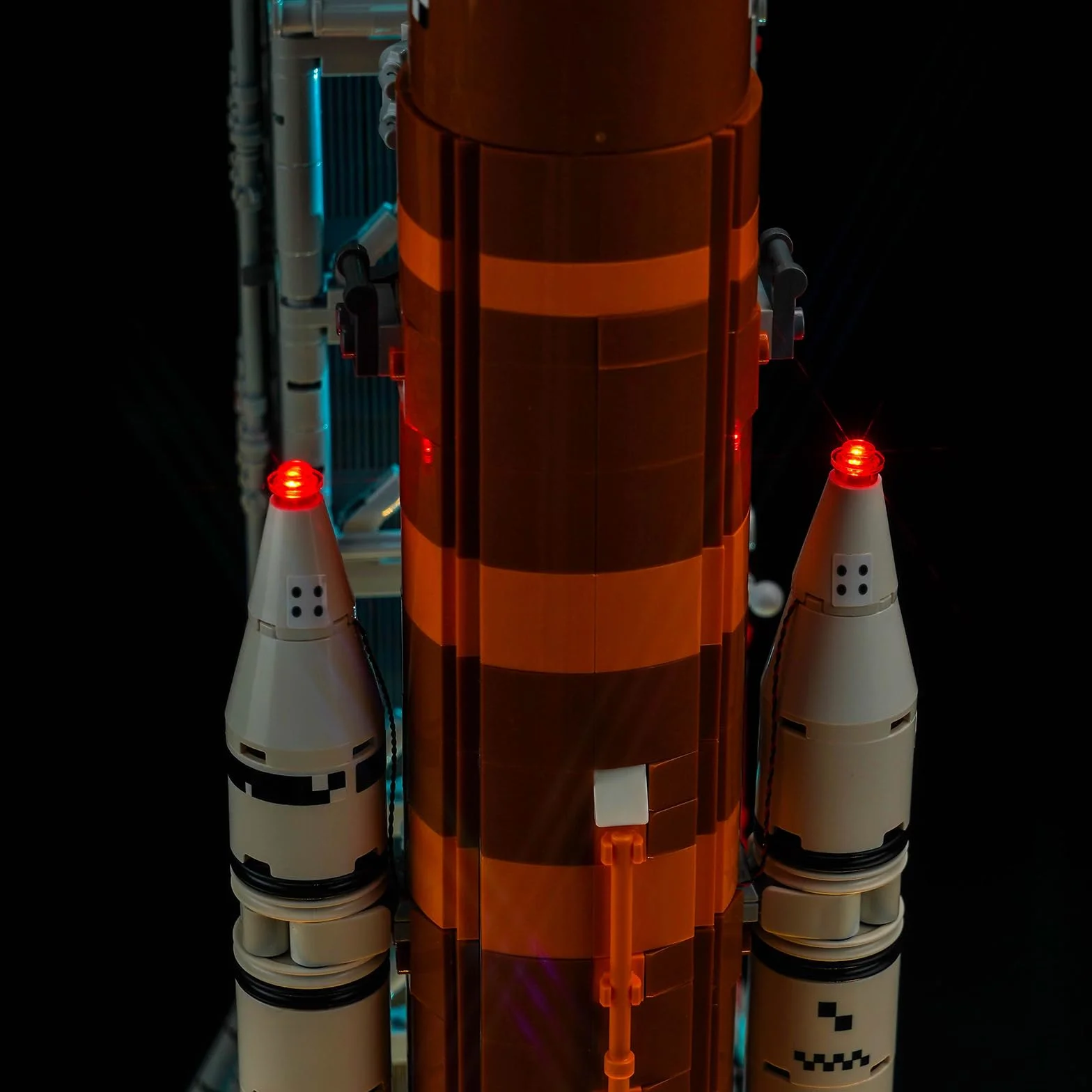 LocoLee Oświetlenie kompatybilne z NASA Artemis rampa startowa 10341, zestaw tylko świateł – nie jest to model, zestaw oświetleniowy kompatybilny z 10341 NASA Artemis rampa startowa