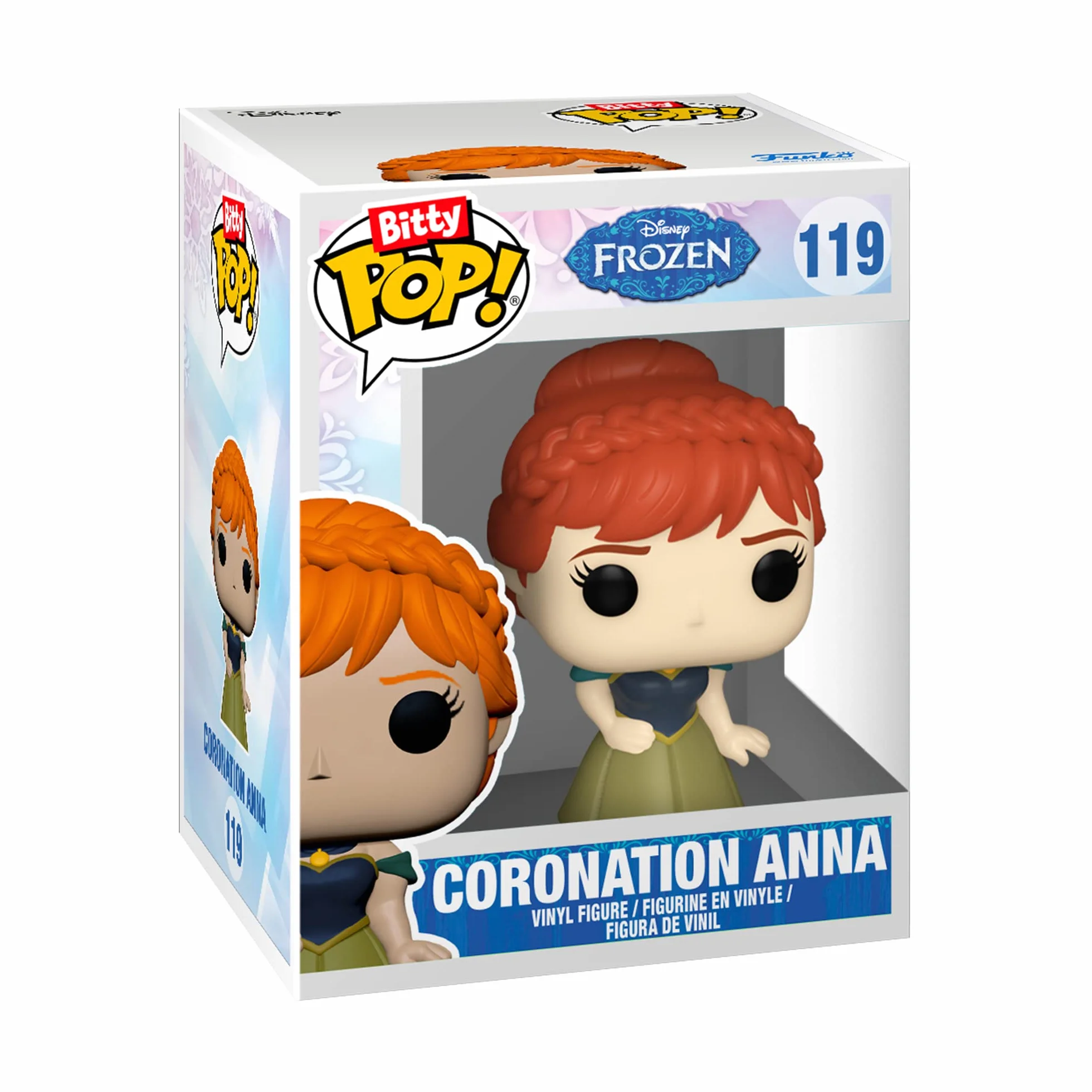 Funko Bitty Pop! Disney Princess - Roszpunka, Merida, Moana i tajemnicza mini-Figurynka z niespodzianką - 2,2 cm do kolekcjonowania - półka do układania w stos w zestawie - pomysł na prezent,