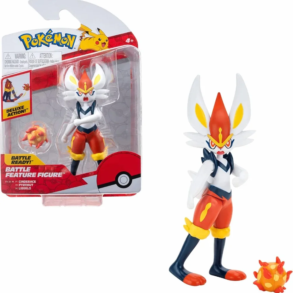 Pokemon Figurka bitewna Battle Feature Cinderace