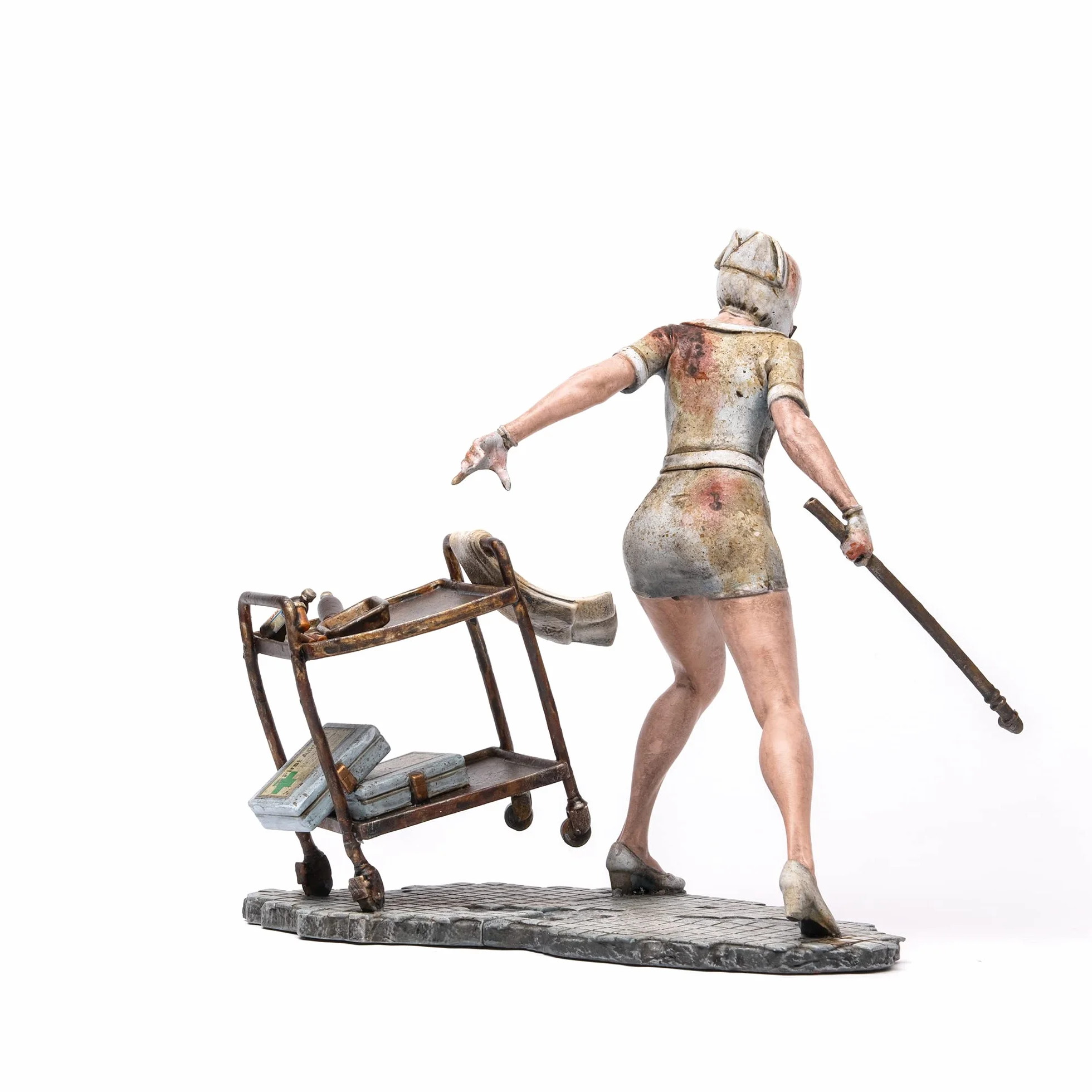 Numskull Oficjalna statuetka Silent Hill – Bubble Head Nurse 23 cm – replika kolekcjonerska, ekskluzywna edycja limitowana