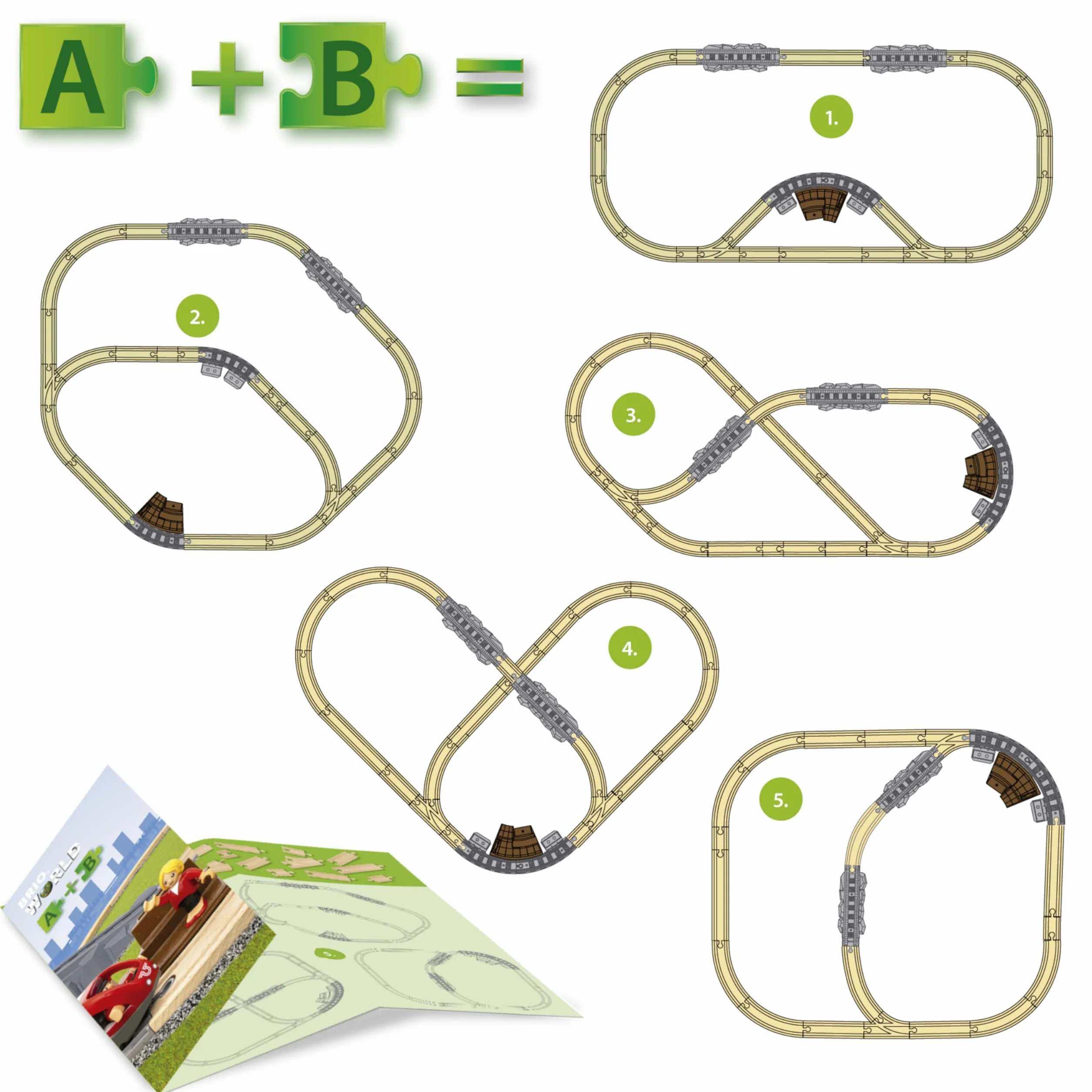 BRIO World - Reisezug Starter Set A