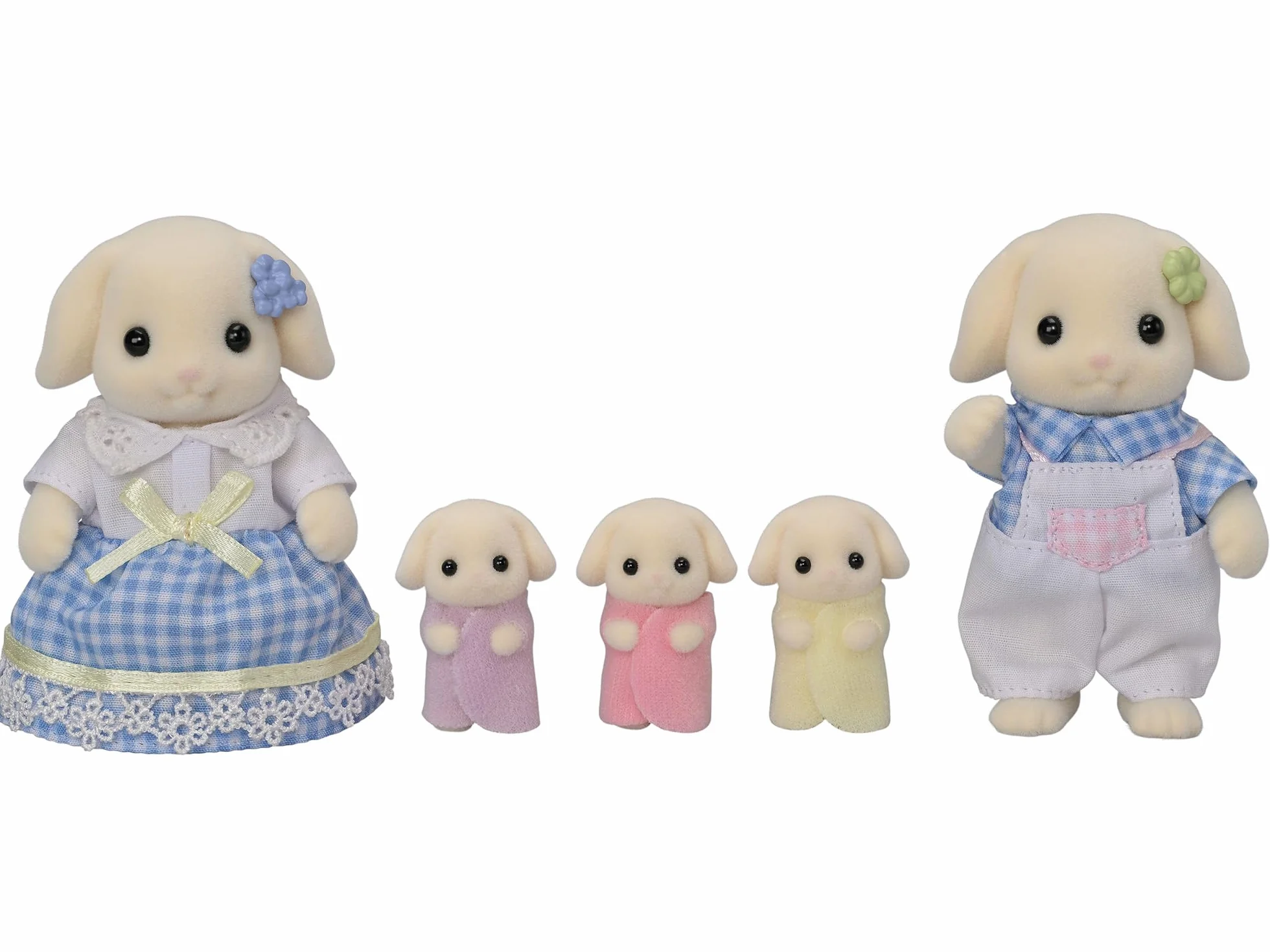 Sylvanian Families - 5735 Flora Rabbit Family - Figurki i akcesoria