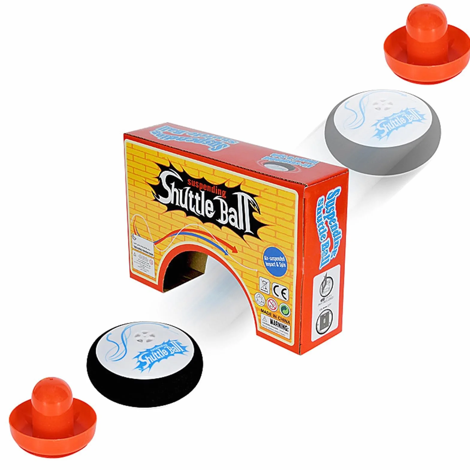 Hockey Pucks - Mini Hover Disc, Electric Sliding Paddle Set for Kids Play, Tabletop Hockey with Fast Action, Game Equipment, Novelty Puck for Indoor Sports and Fun