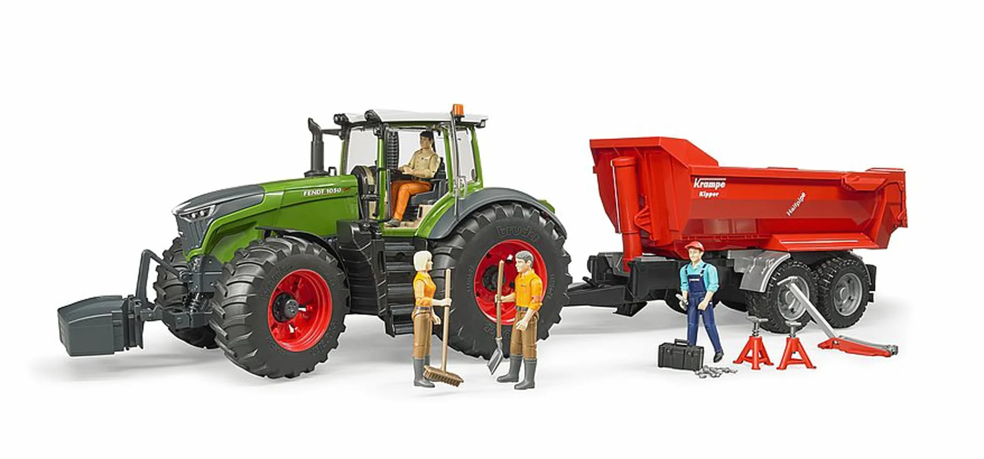 bruder 04041 - Fendt 1050 Vario z wyposażeniem mechanicznym i warsztatowym - 1:16 Pojazdy, Ciągnik, Bulldog, Warsztat, Craftsman, bworld, Zabawki