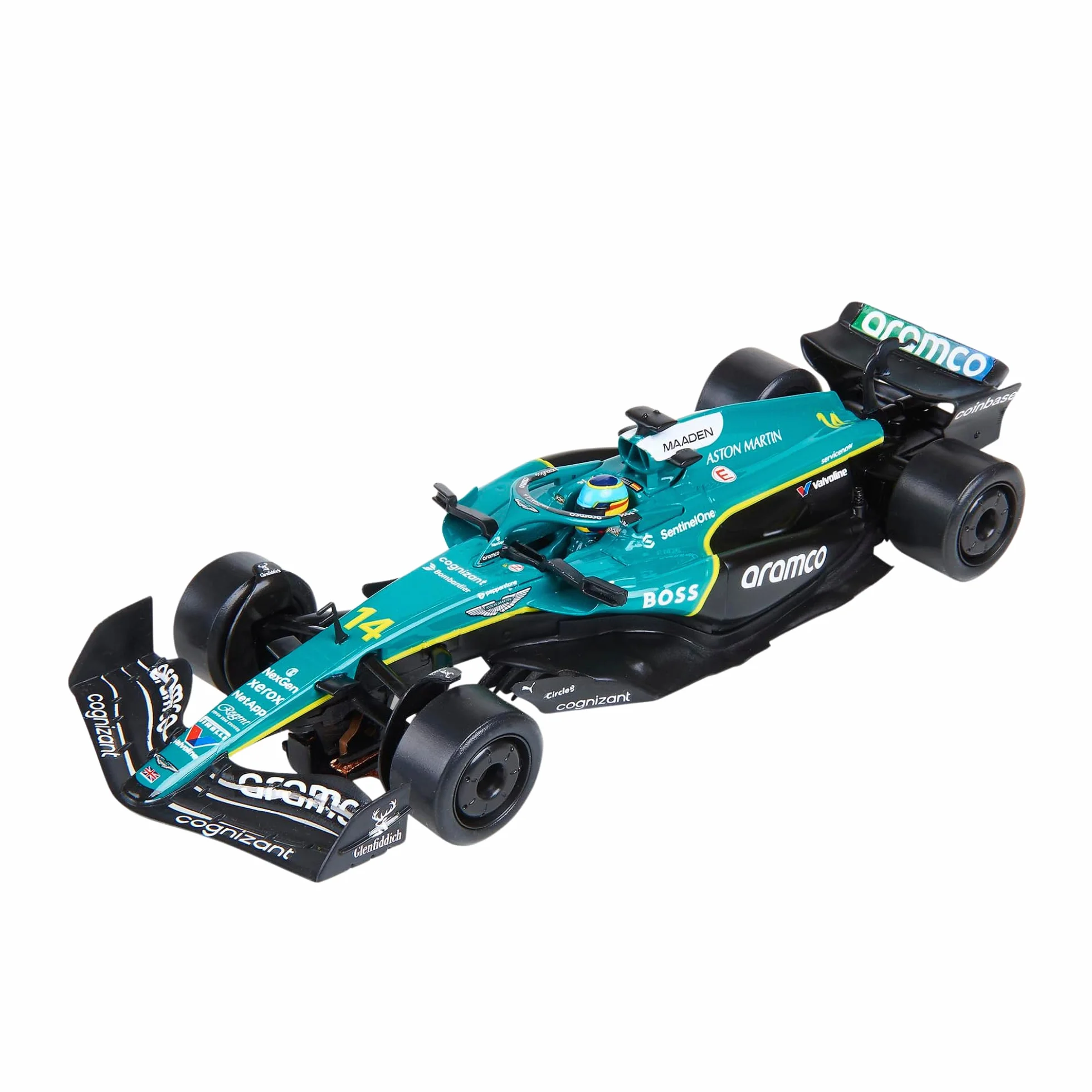 SCALEXTRIC - Oryginalny pojazd wyścigowy - Automat samochodowy - Skala 1:32 (Aston Martin Formula 1 - Alonso '25)
