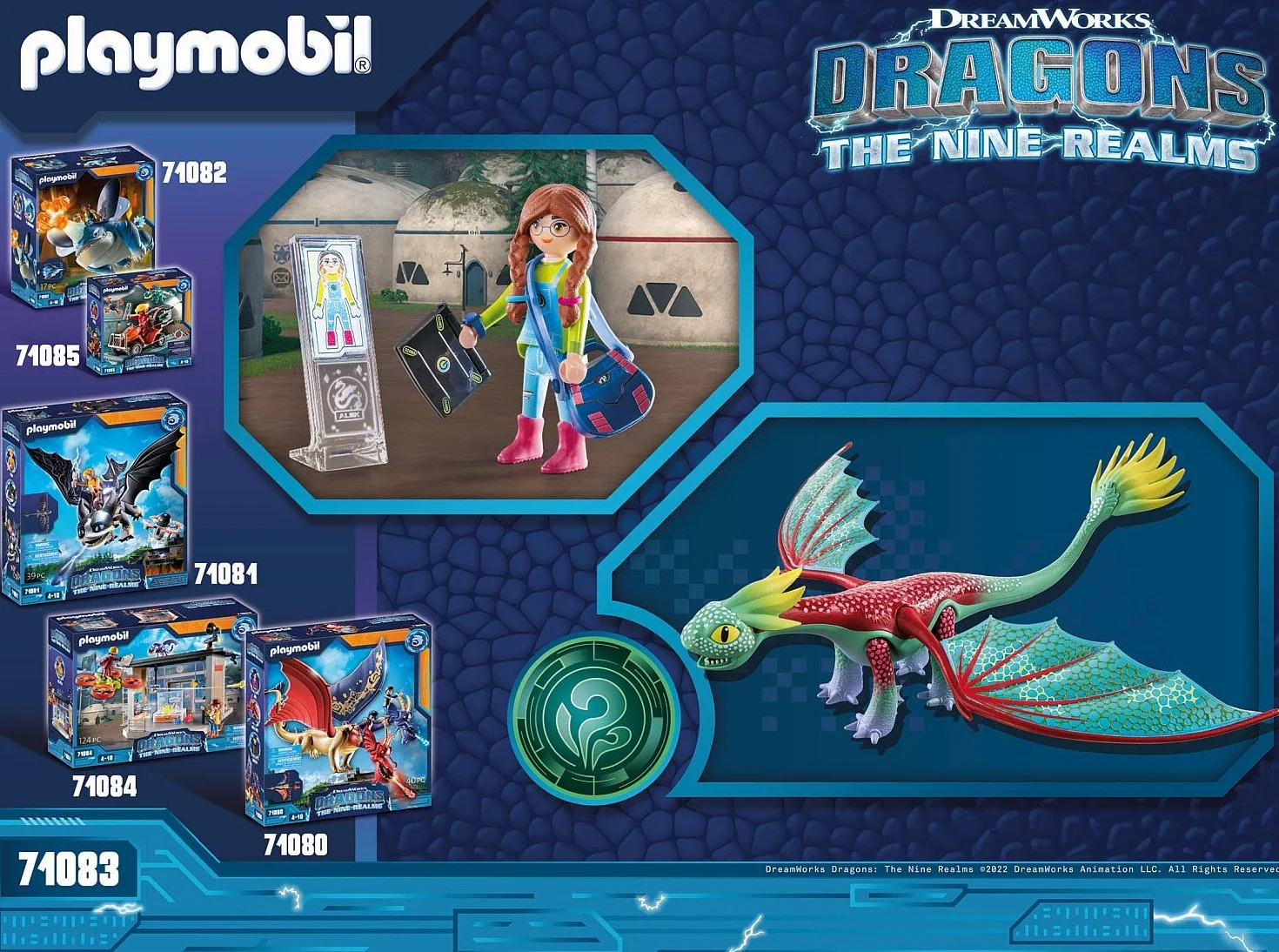 PLAYMOBIL Dragons: The Nine Realms 71083 Piórka i Alex, od 4 lat