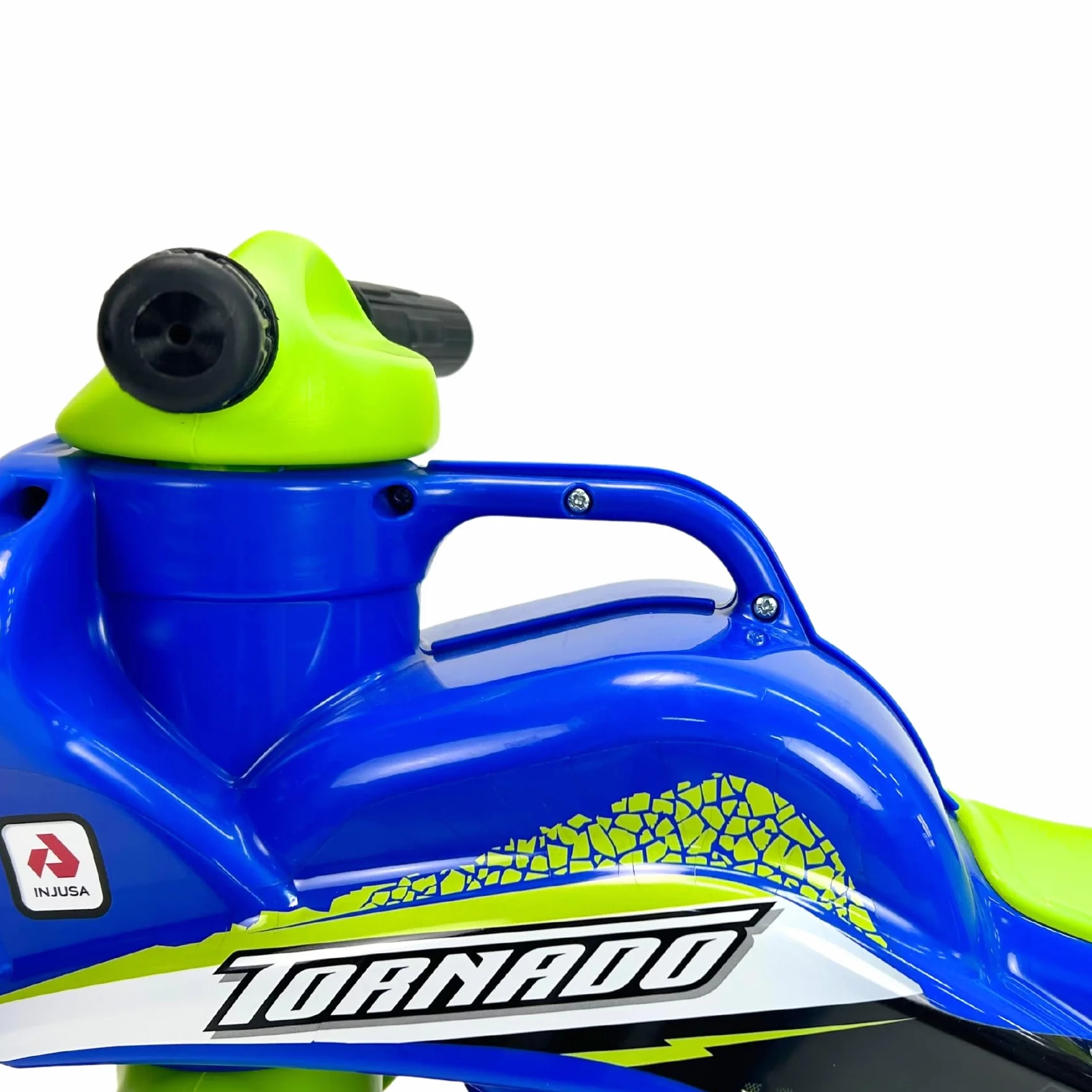 Jeździk Motocyklowy Dla Dzieci Tundra Tornado – Niebieski Motorek Biegowy Dla Dzieci Od 18 Miesięcy Do 3 Lat – Stabilny, Lekki i Ergonomiczny – Wyprodukowano w Hiszpanii - INJUSA