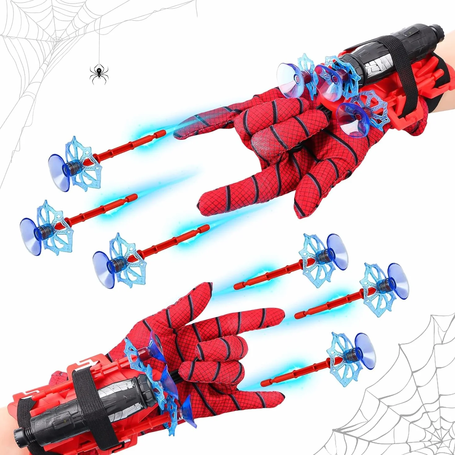 Jognee Zestaw 2 Rękawic Launcher - Zabawkowe Rękawiczki dla Dzieci