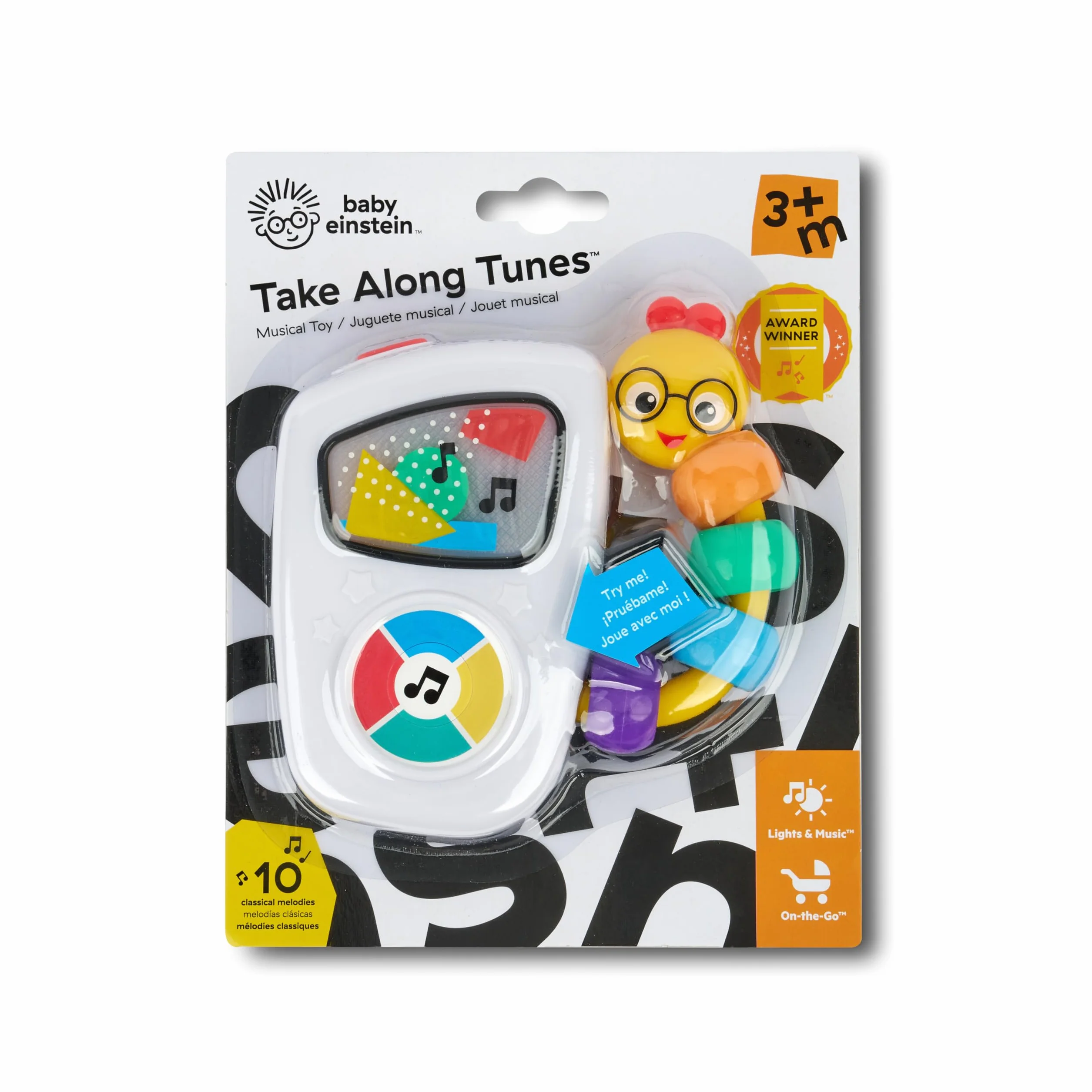 Baby Einstein 30704 Zabawka Muzyczna, Wielokolorowa, od 3 Miesięcy