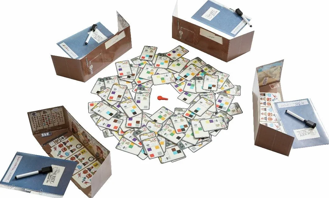 HABA 305543 The Key- Theft in Cliffrock Villa- An investigation game for 1 to 4 clever detectives ages 8 and up- English Instructions (Made in Germany)