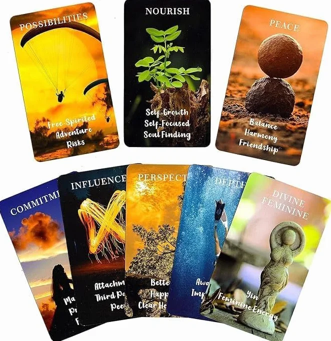 Twin Flame Love Oracle Cards, Hearts Hidden Secrets Oracle Deck, 78 kart tarota dla początkujących, pomaga odkryć, co naprawdę jest w ich przestrzeni serca