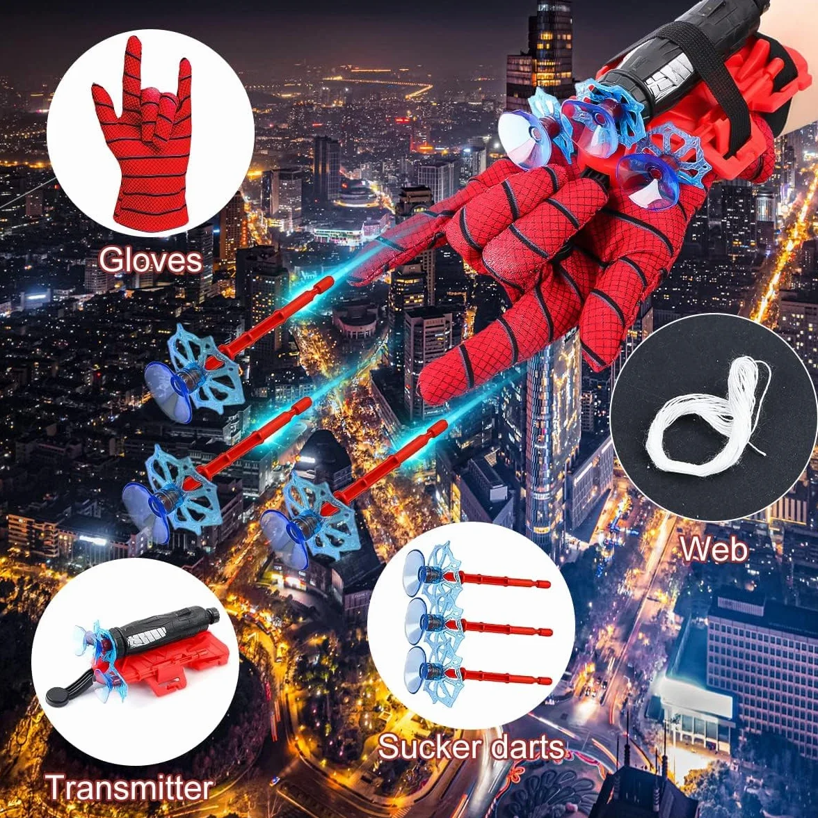 Jognee Zestaw 2 Rękawic Launcher - Zabawkowe Rękawiczki dla Dzieci