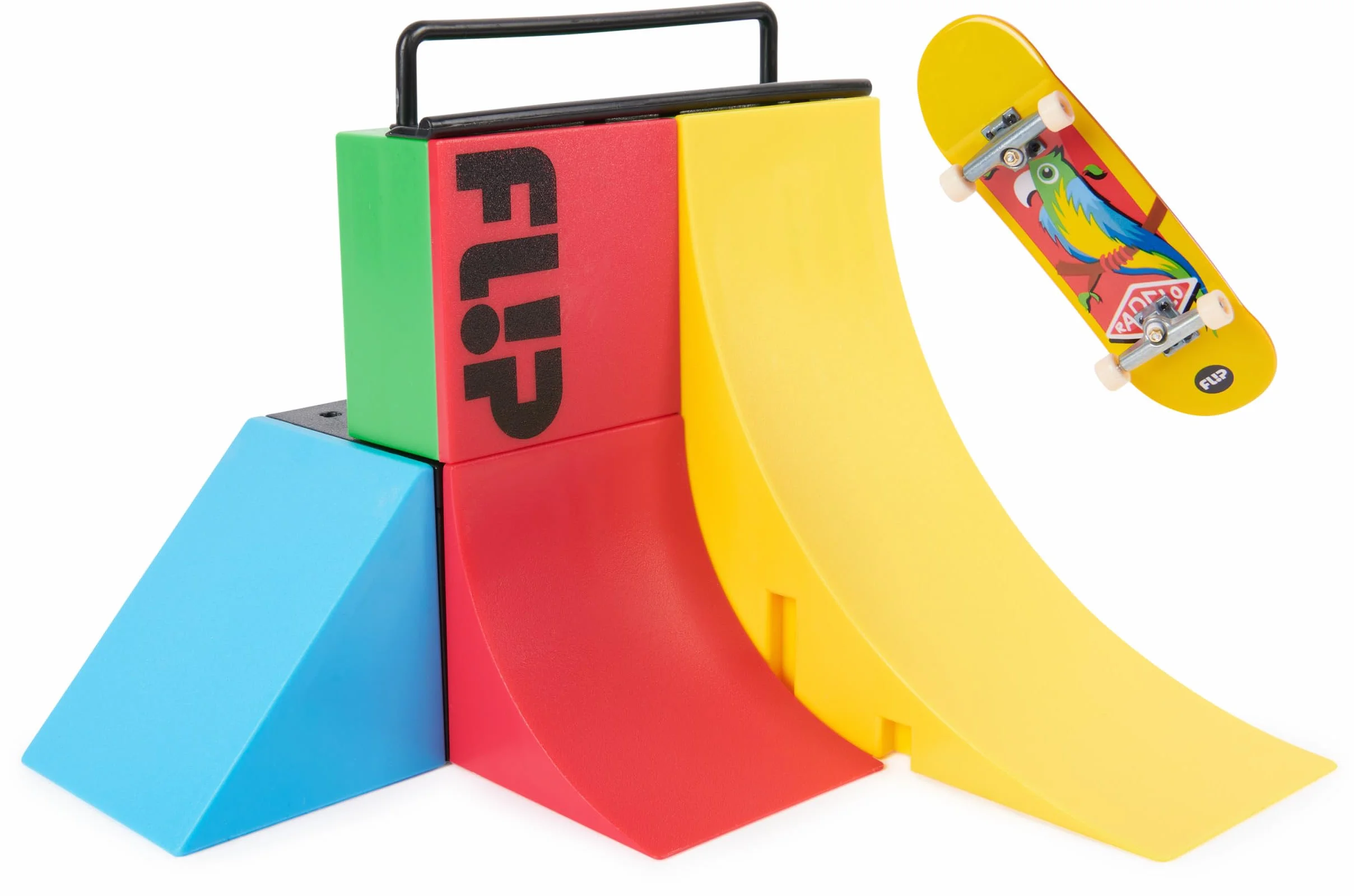 Tech Deck X-Connect zestaw startowy – Competition Wall 2.0 zestaw ramp z autentyczną tablicą na palce marki Flip i akcesoriami, od 6 lat