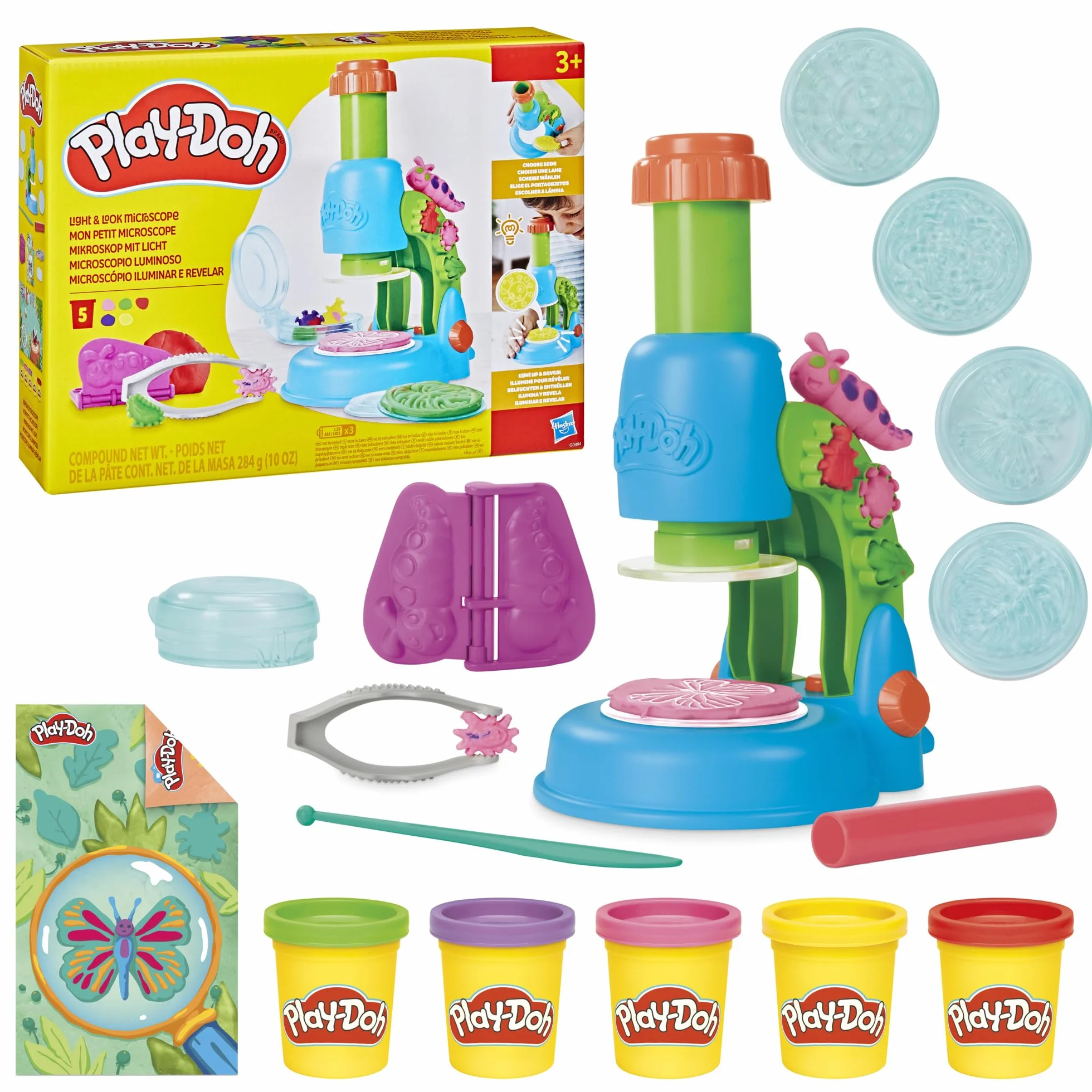 Zestaw do zabawy Podświetlany mikroskop Play-Doh
