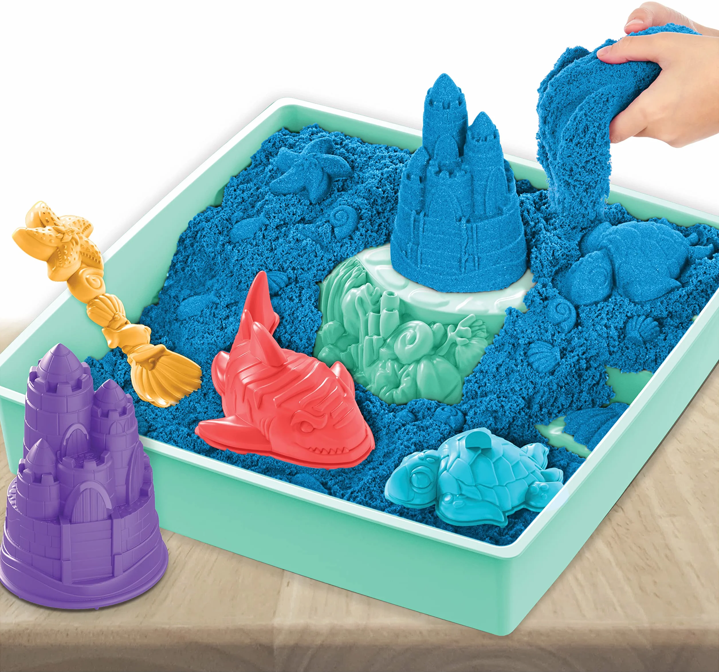 Kinetic Sand - zestaw piaskownica