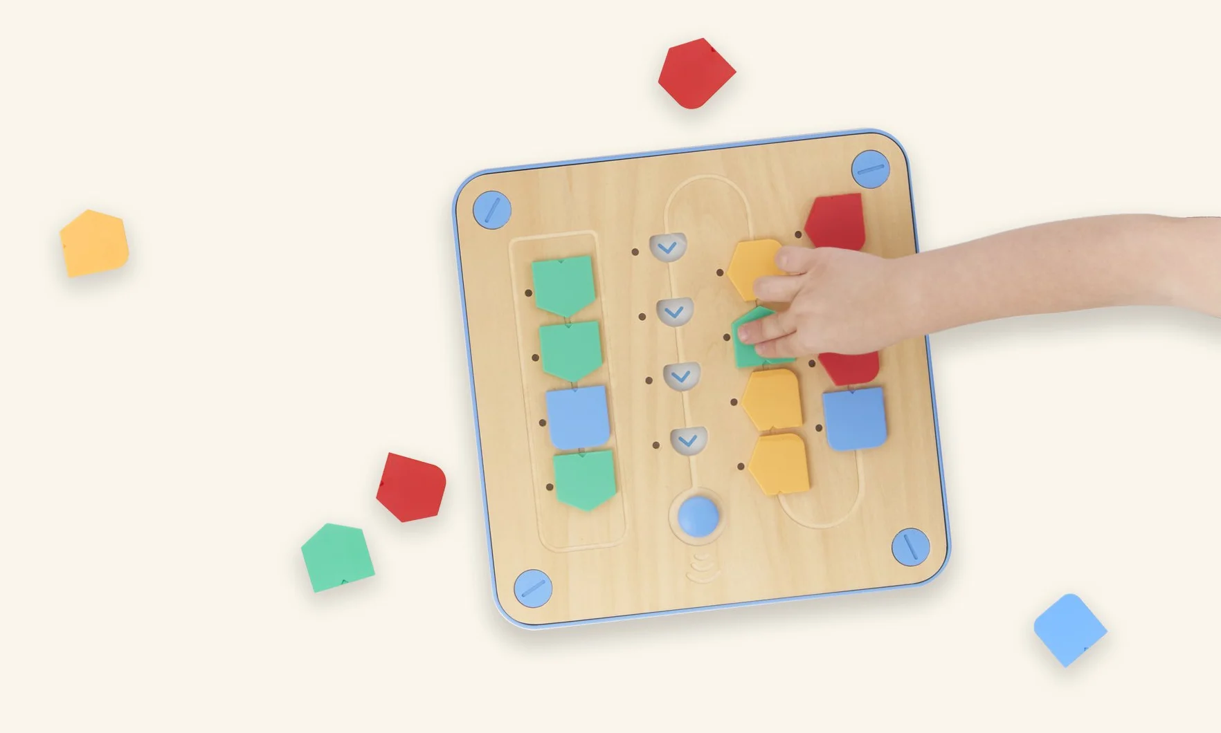Primo Toys Cubetto Playset, Screenless Coding Toy for Children Aged 3-6
