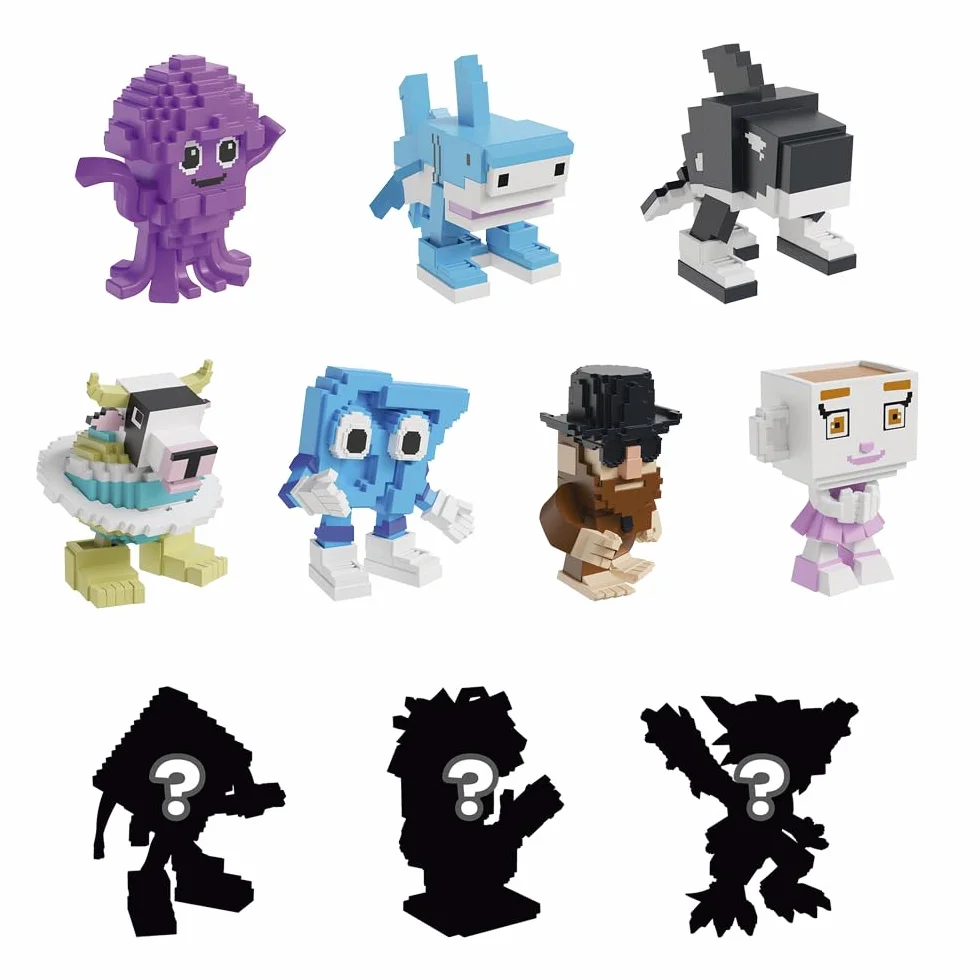 PhatMojo Steal A Brainrot Minifigurki na Ślepą Torbę - Seria 1 - Zawiera Kody DLC do Wykorzystania w Roblox - Oficjalnie Licencjonowane Tajemnicze Figurki Kolekcjonerskie