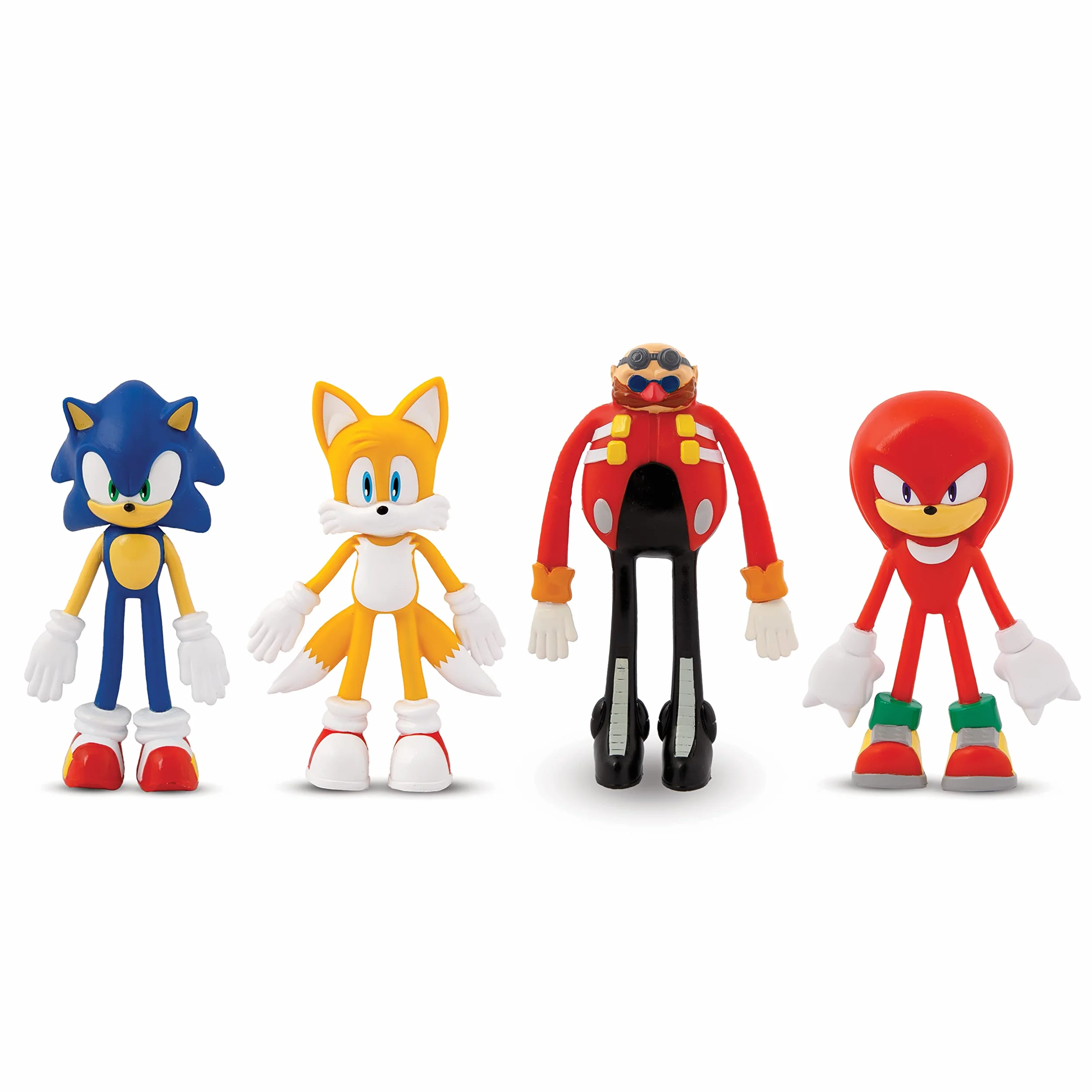 TCG Toys Bend-Ems Sonic The Hedgehog 4 Pack